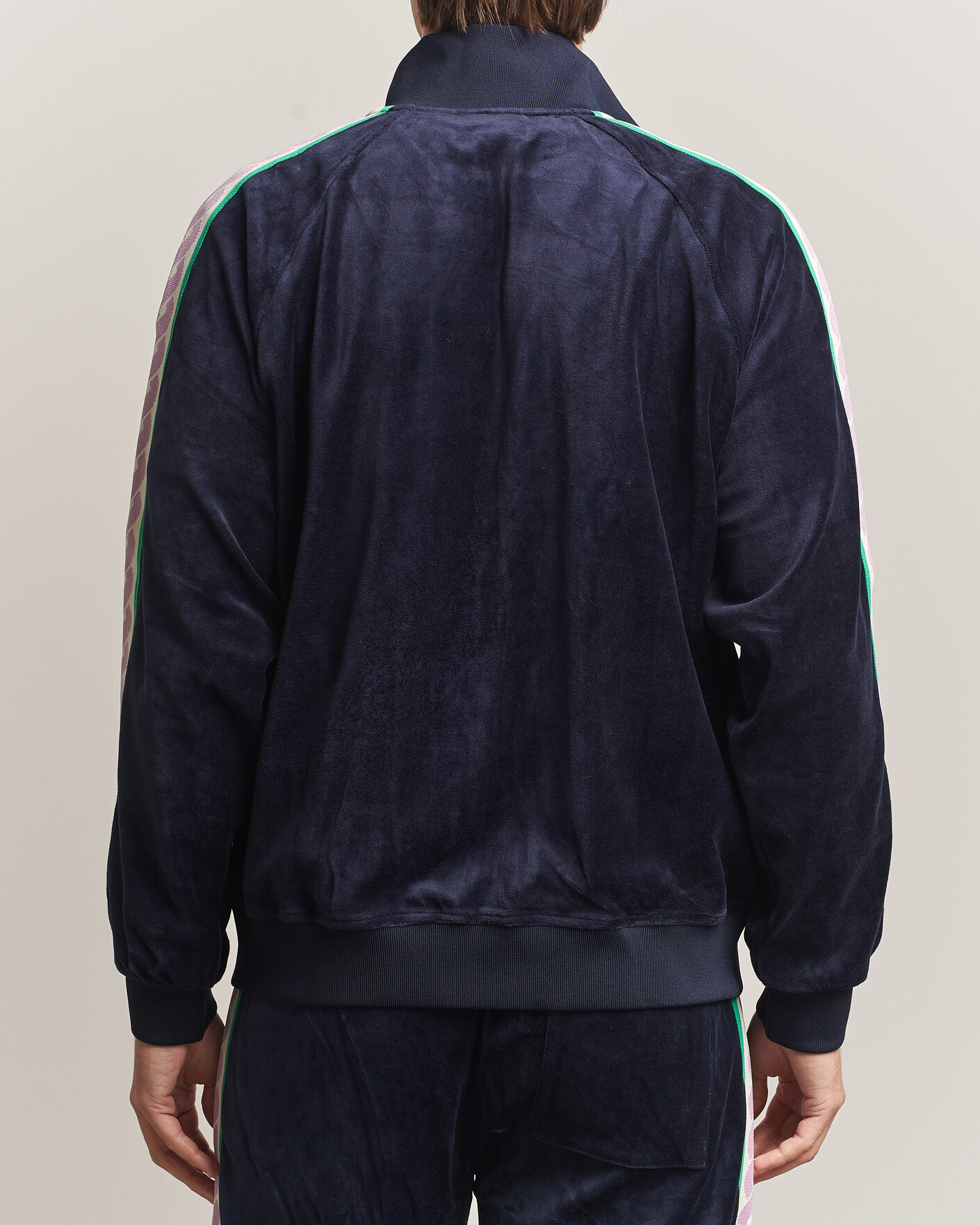 Herren | Pullover | Drôle de Monsieur | Survêtement Velours Track Jacket Navy