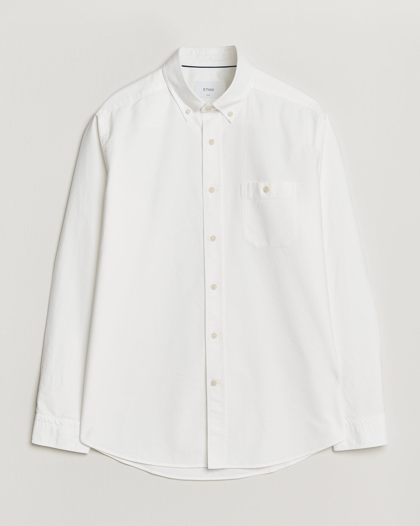 Herren | Hemden | Eton | Regular Fit Ivy Oxford Shirt White