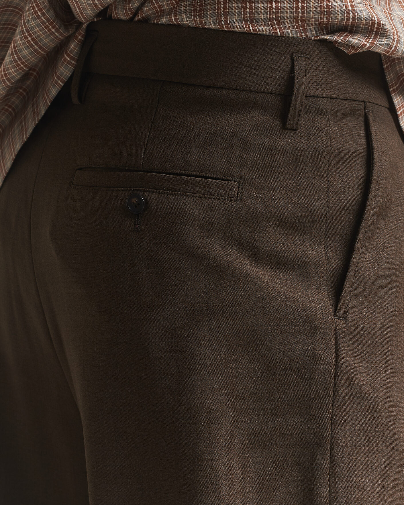Herren | Hosen | Filippa K | Milo Wide Wool Trousers Walnut Brown