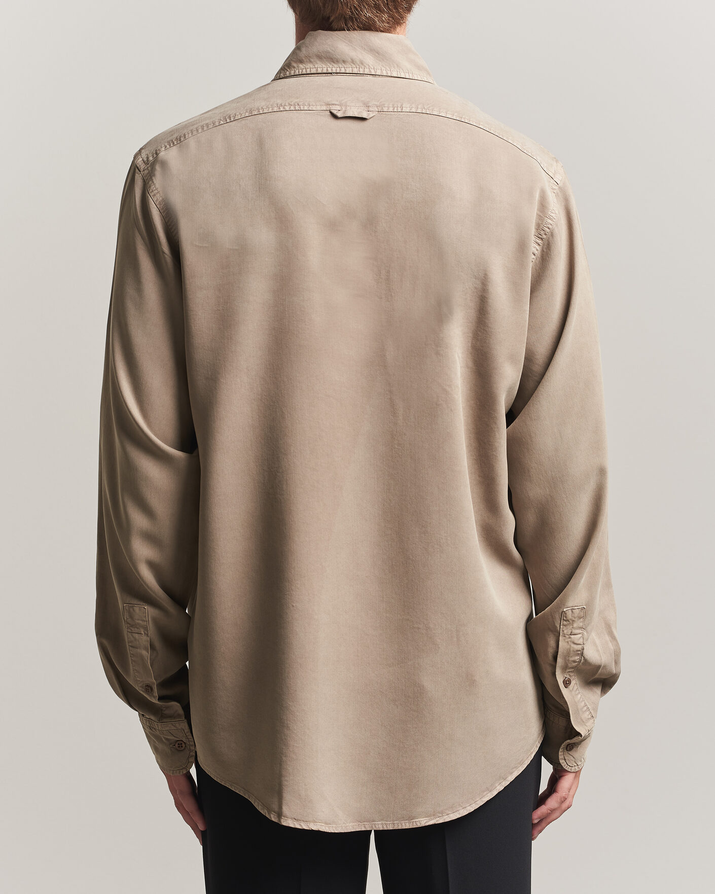 Herren | Hemden | Filippa K | Zack Lyocell Shirt Stone Taupe