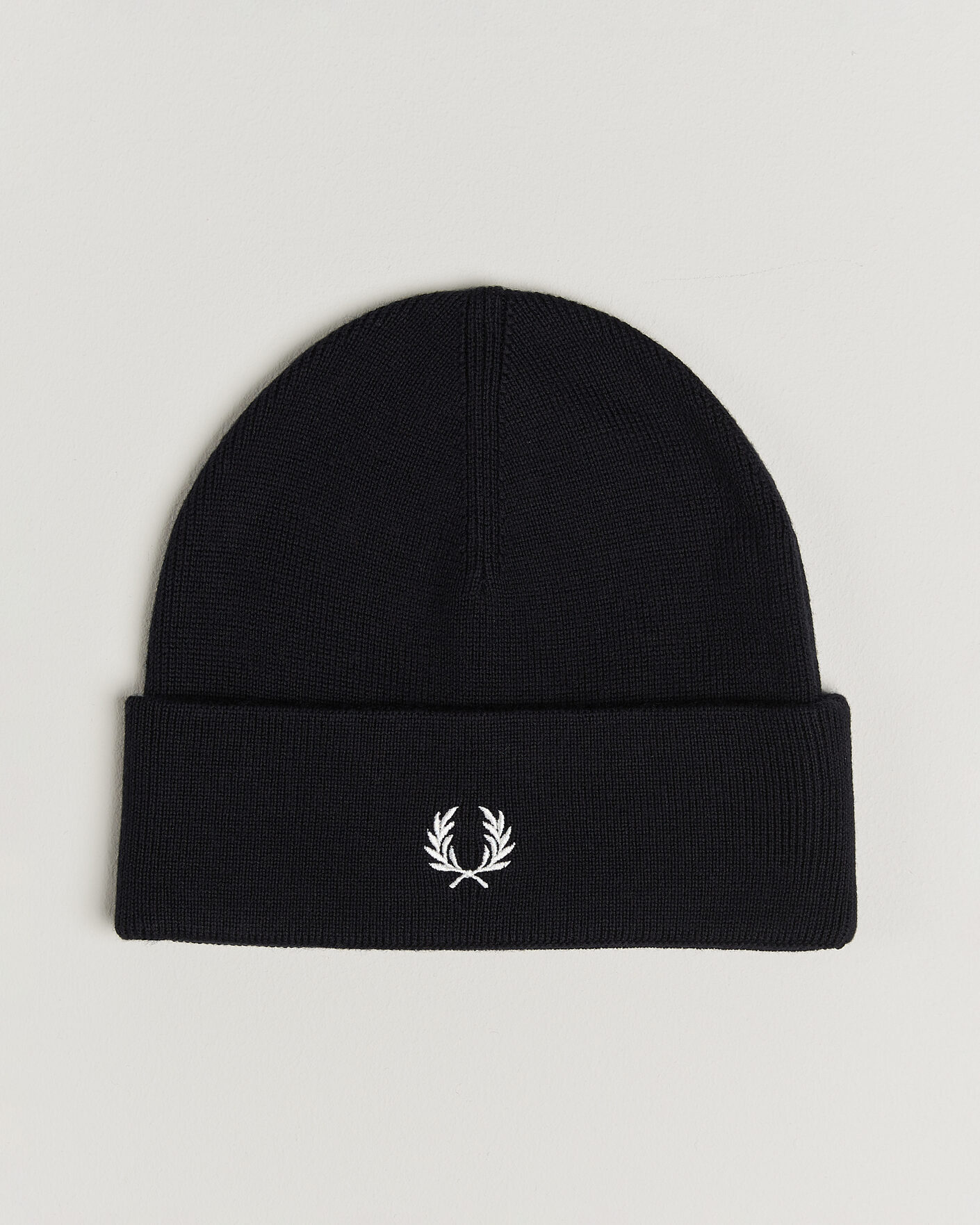 Herren | Mützen | Fred Perry | Merino Wool Beanie Navy
