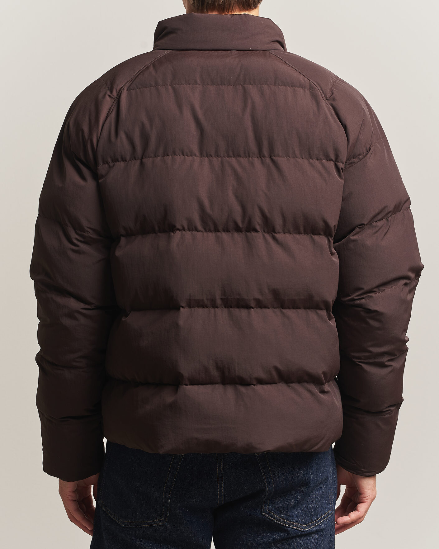 Herren | Jacken | Fred Perry | Raglan Sleeve Padded Jacket Rich Brown