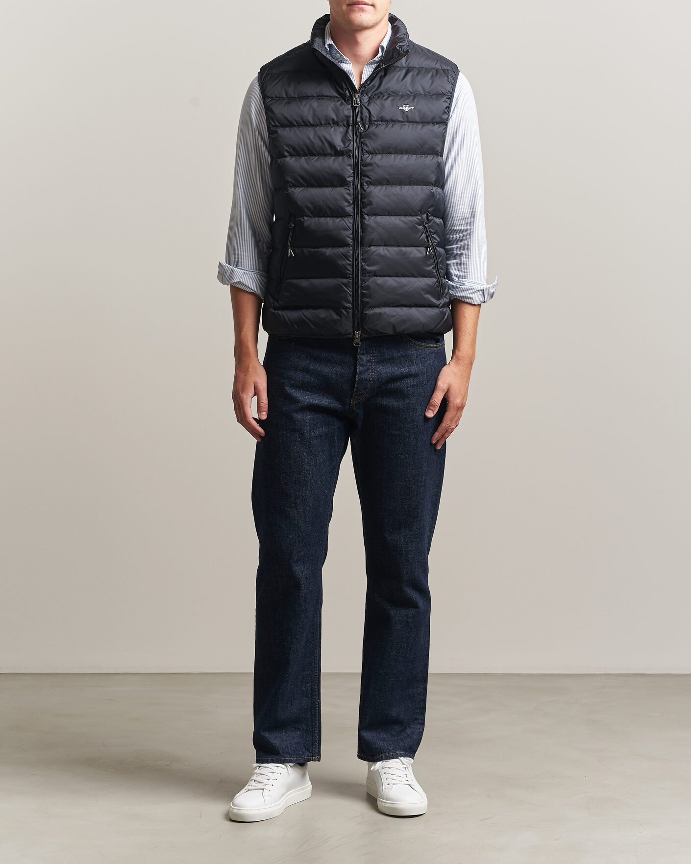 Herren | Westen | Gant | Light Down Vest Black