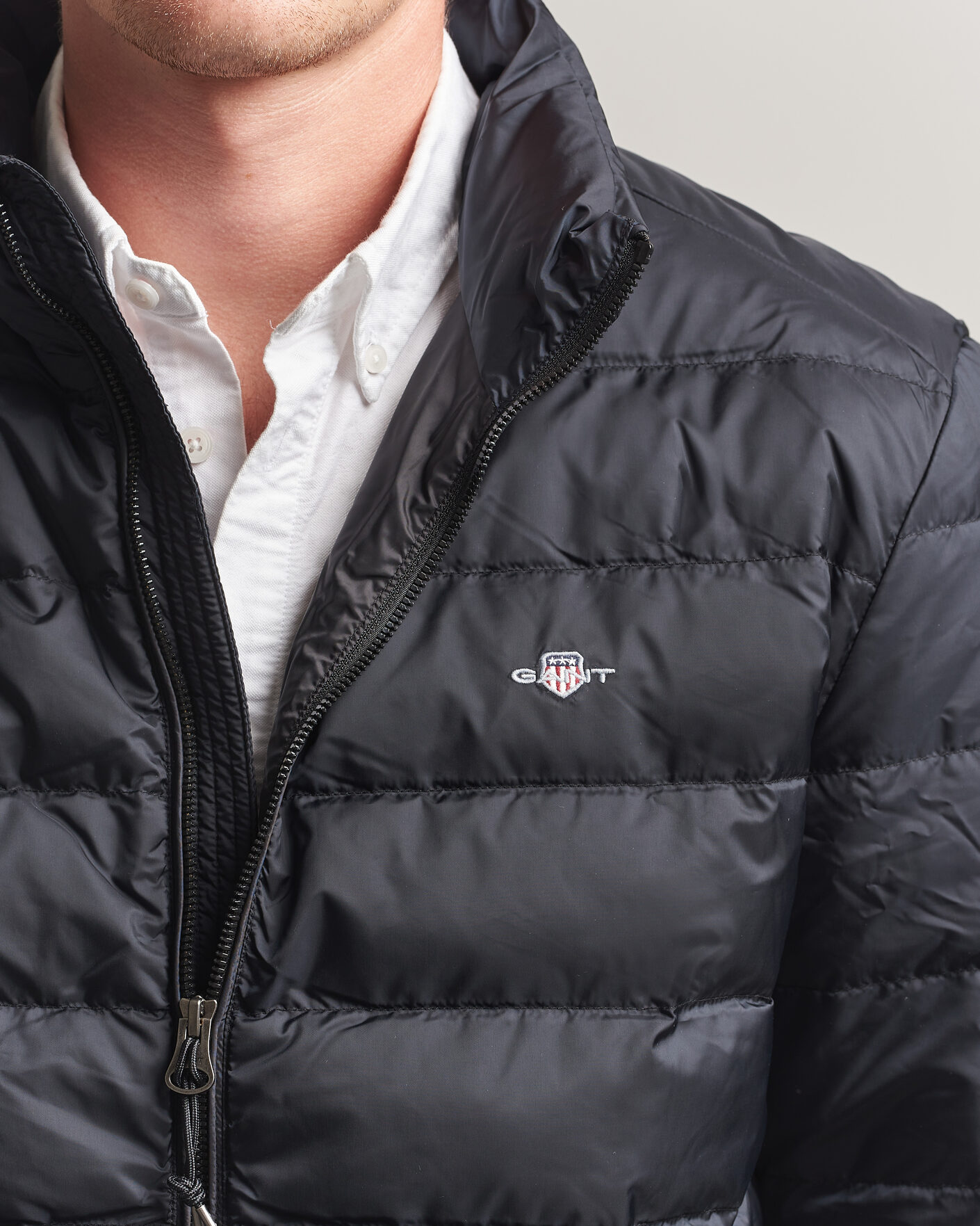 Herren | Jacken | Gant | Light Down Jacket Black