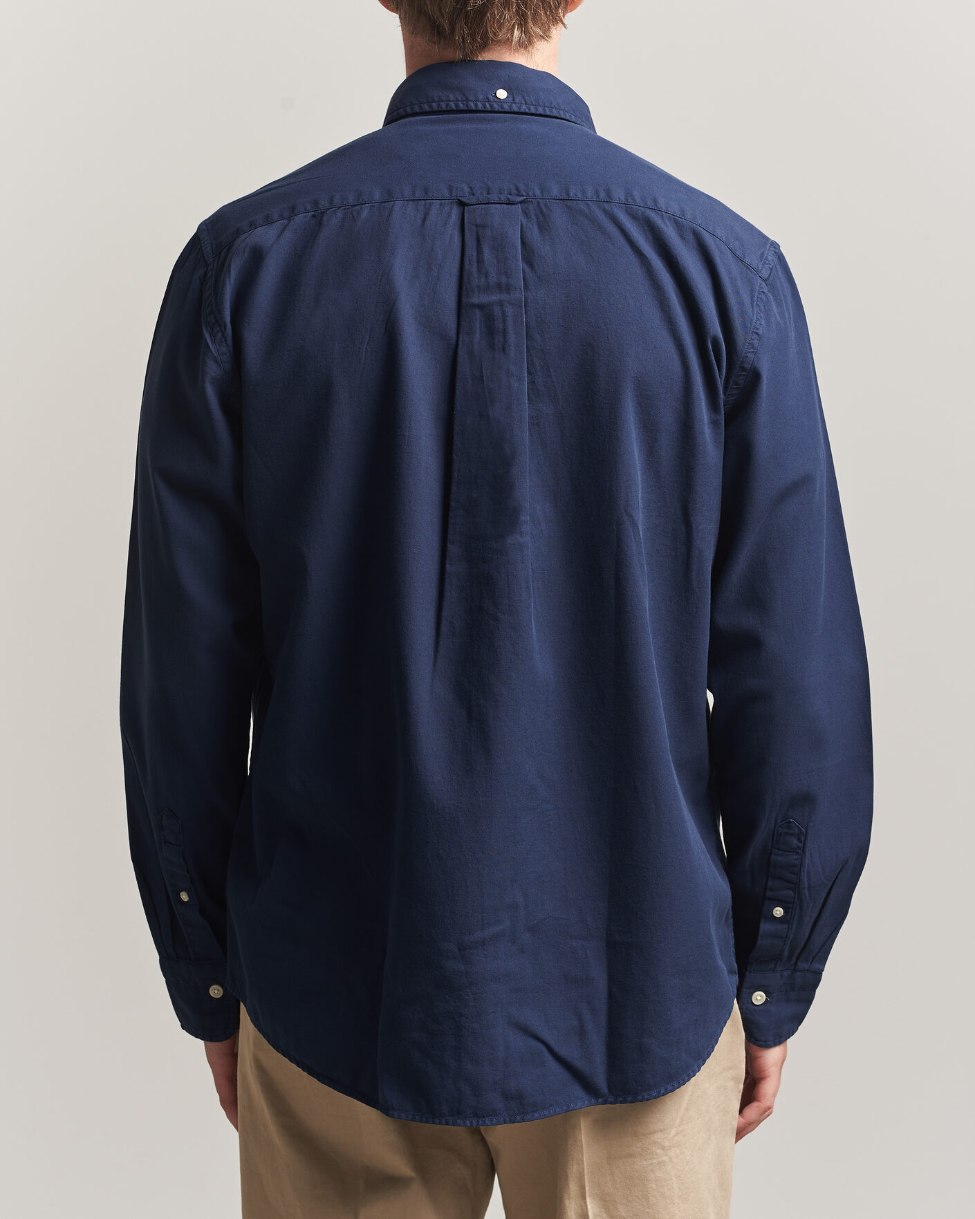 Herren | Hemden | Gant | Regular Fit Garment Dyed Twill Shirt Evening Blue