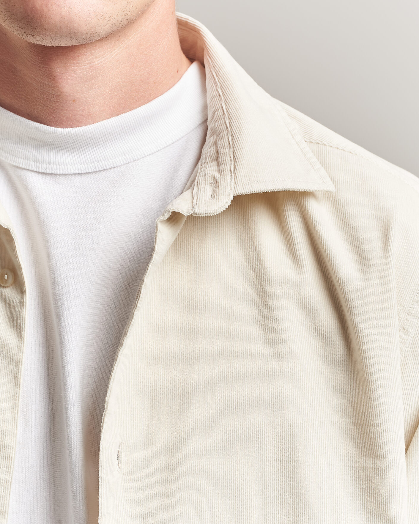 Herren | Hemden | Gant | Regular Fit Baby Cord Shirt Sand