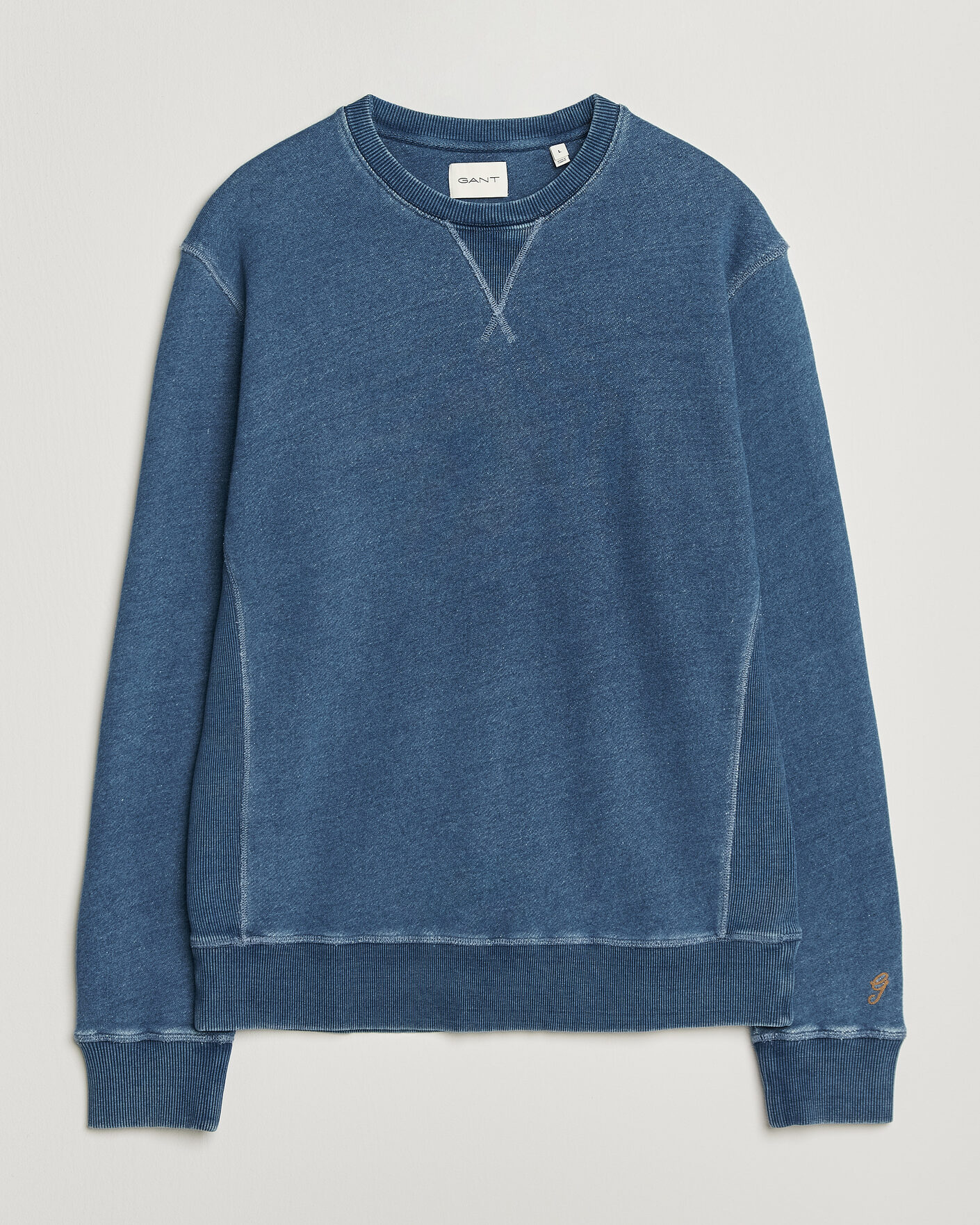Herren | Pullover | Gant | Vintage Crew Neck Sweatshirt Indigo