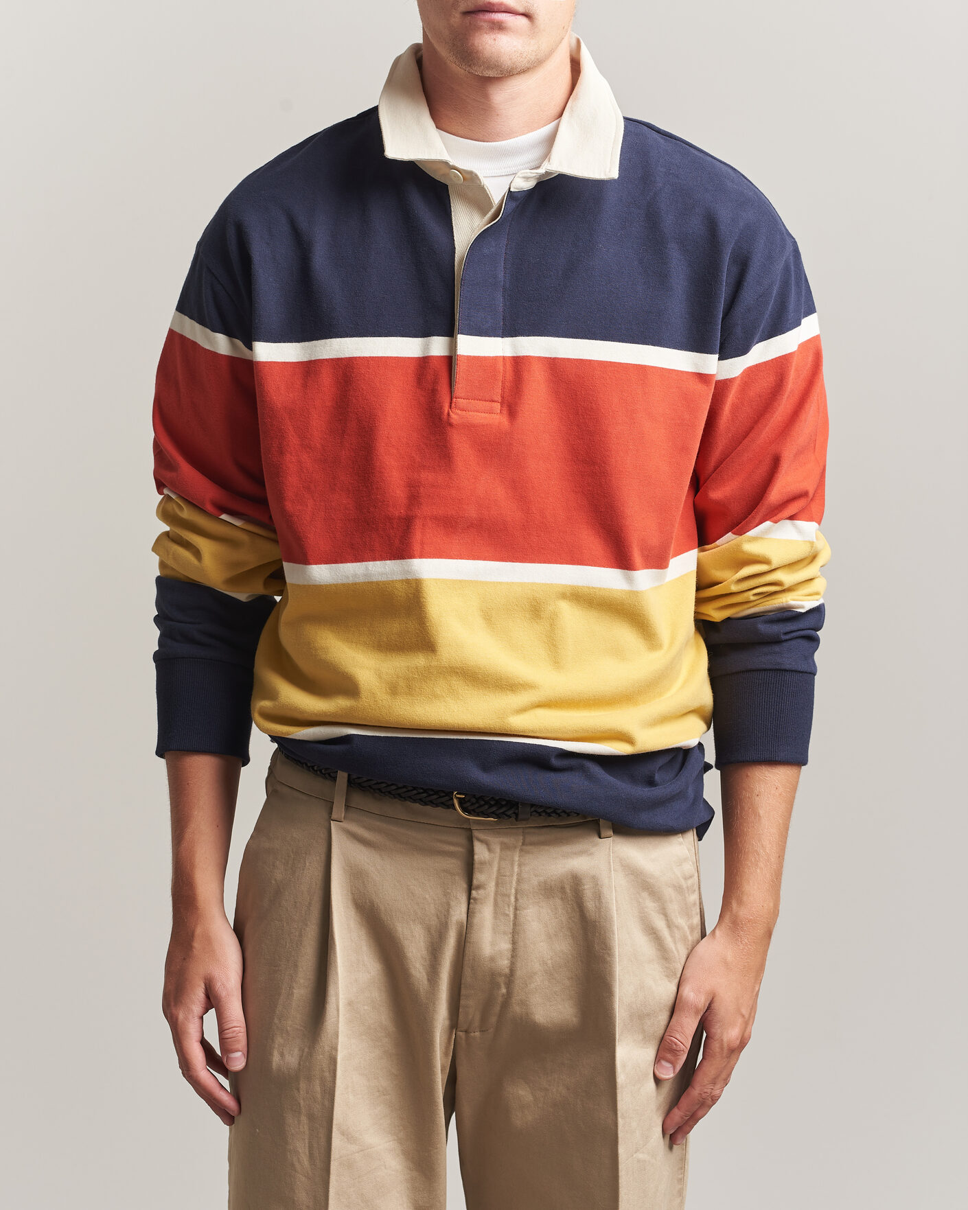 Herren | Pullover | Gant | Striped Rugger Multi