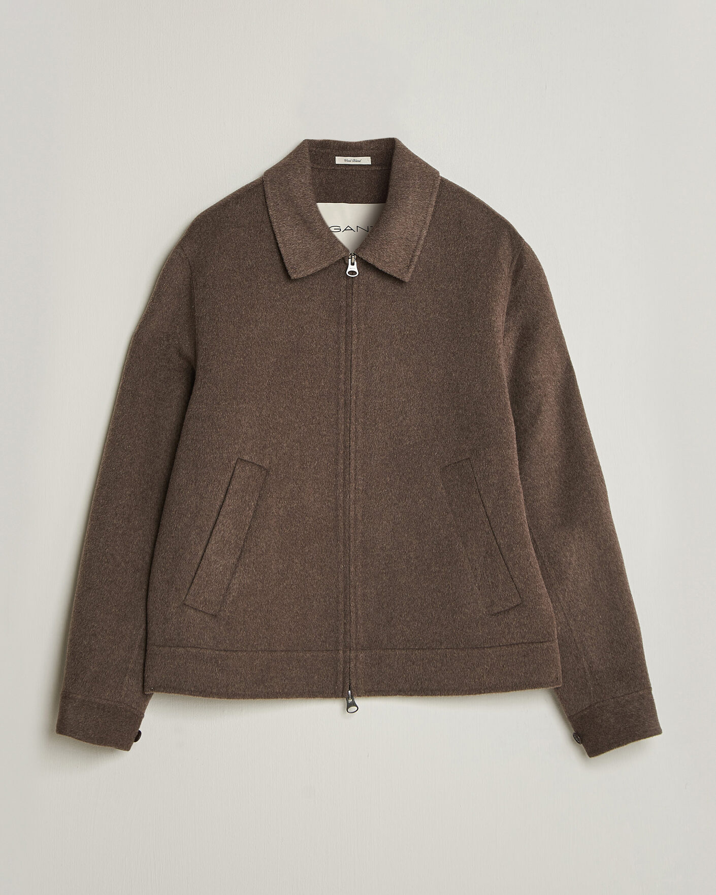 Herren | Jacken | Gant | Handstitched Wool/Cashmere Jacket Shadow Brown