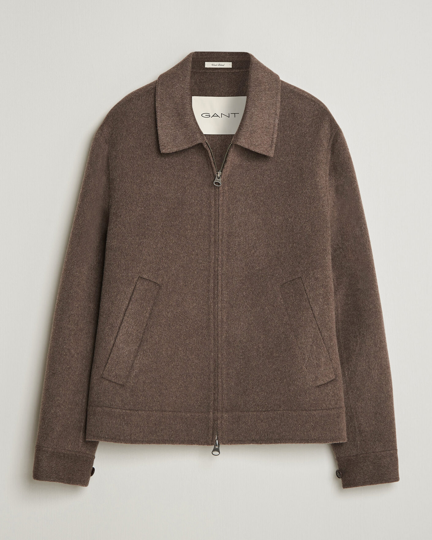 Herren | Jacken | Gant | Handstitched Wool/Cashmere Jacket Shadow Brown