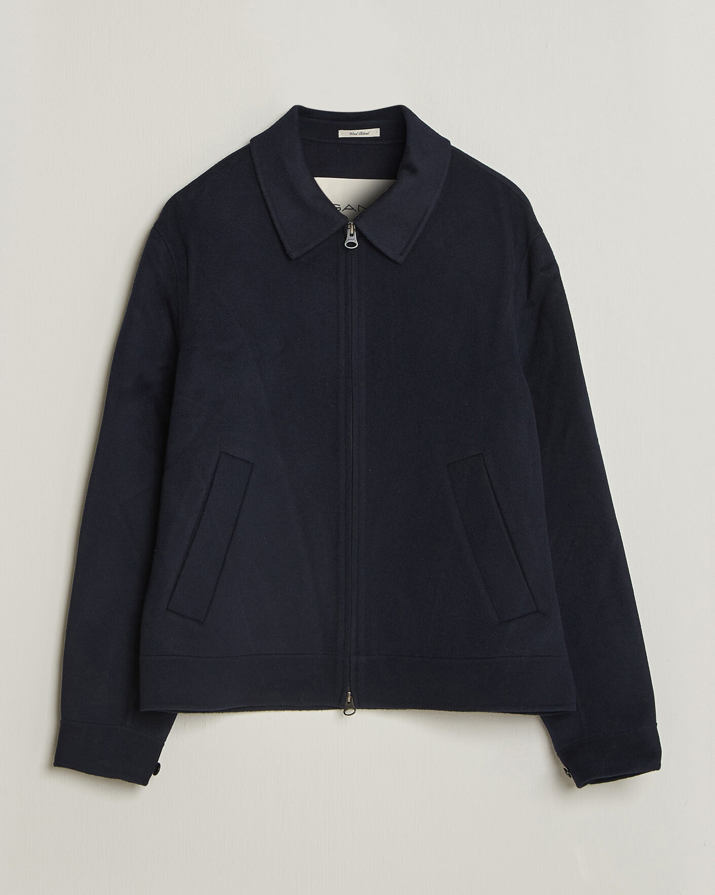 Herren | Jacken | Gant | Handstitched Wool/Cashmere Jacket Evening Blue