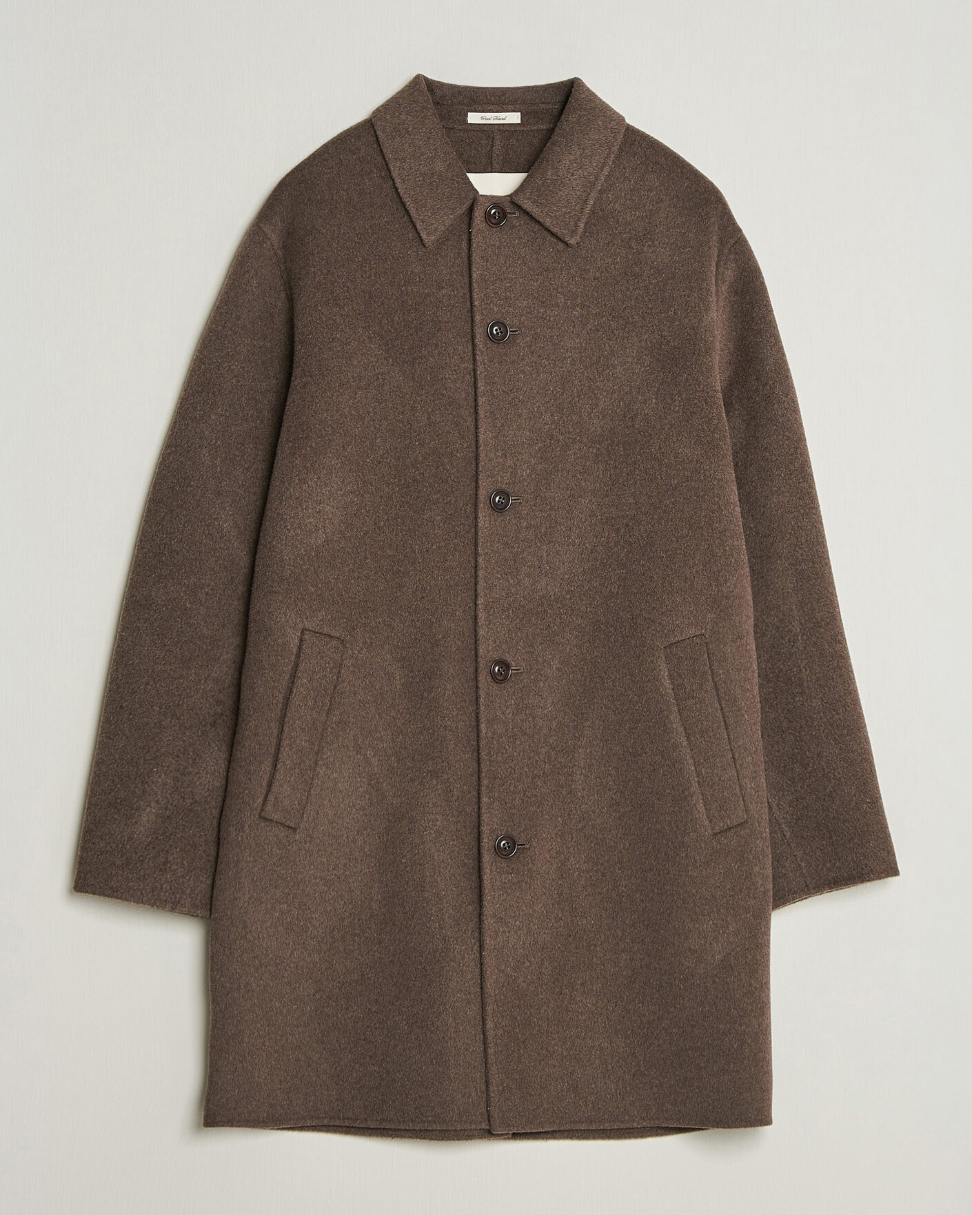 Herren | Jacken | Gant | Handstitched Wool/Cashmere Top Coat Shadow Brown