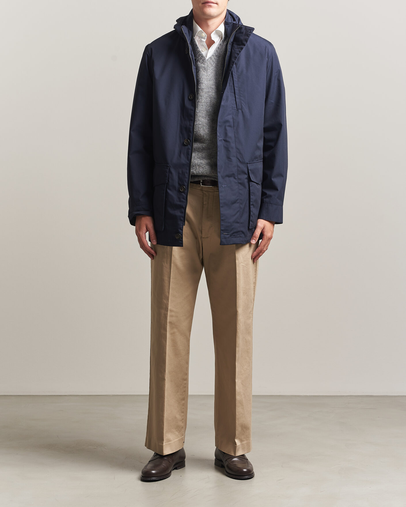 Herren | Jacken | Gant | Double Jacket Evening Blue