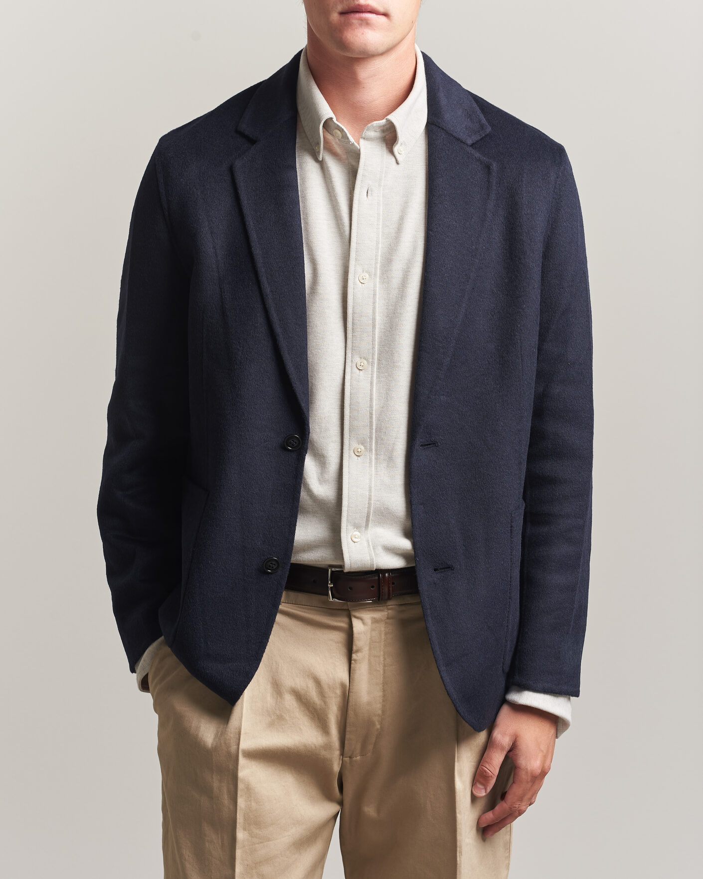 Herren | Sakkos | Gant | Handstitched Unlined Blazer Evening Blue