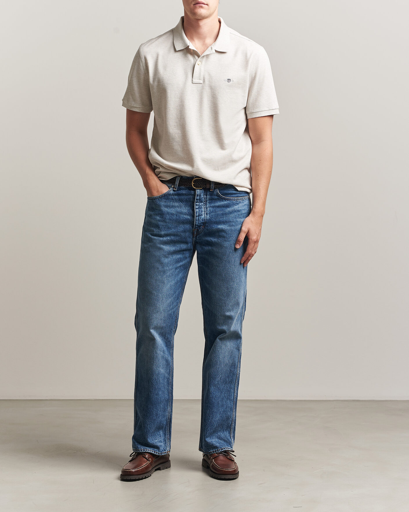 Herren | Poloshirts | Gant | The Original Polo Glacier Melange