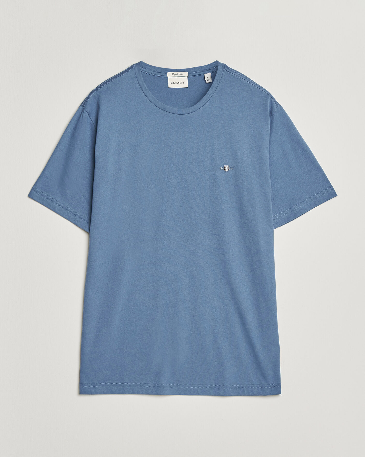Herren | T-Shirts | Gant | The Original T-Shirt Blue Horizon