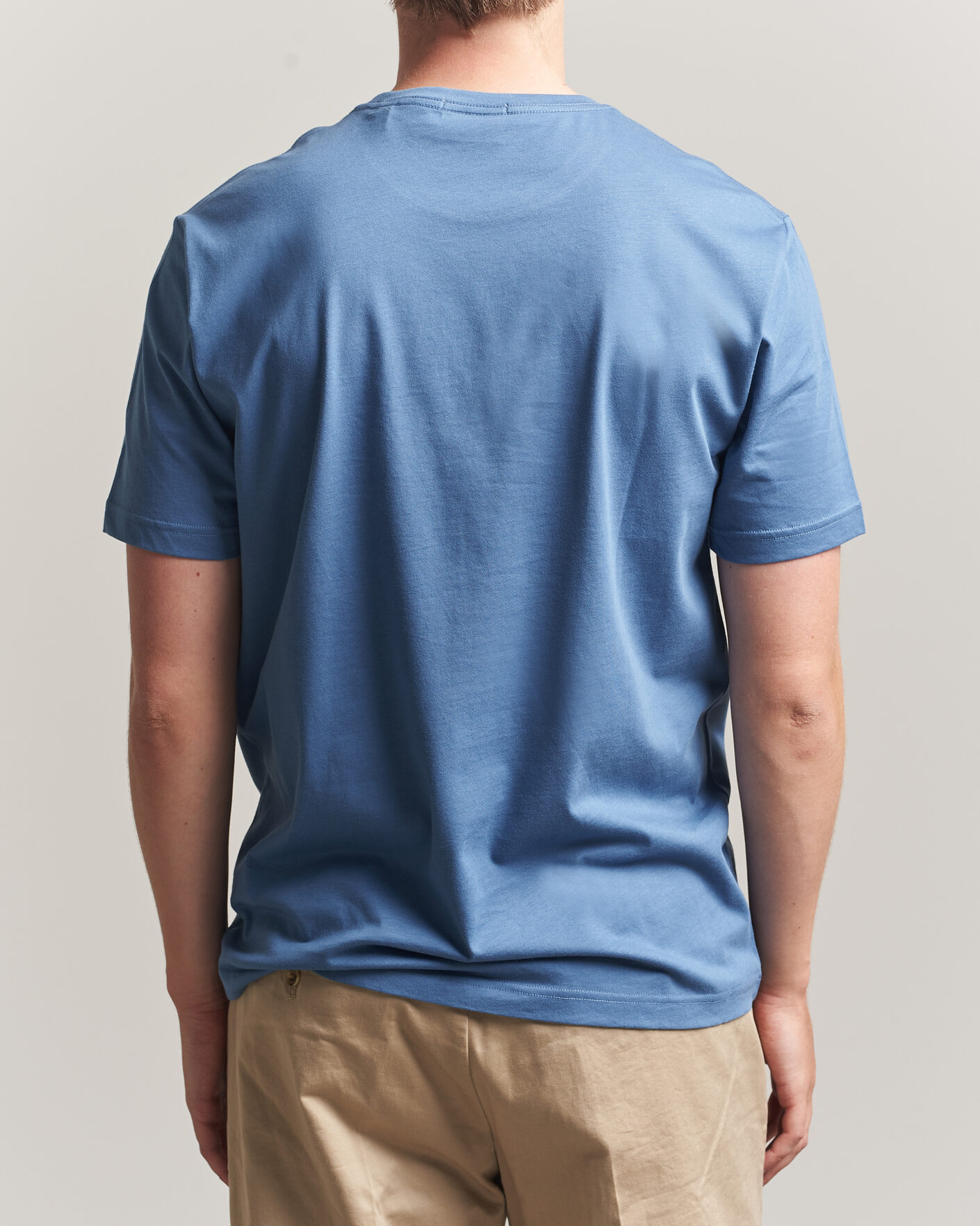 Herren | T-Shirts | Gant | The Original T-Shirt Blue Horizon