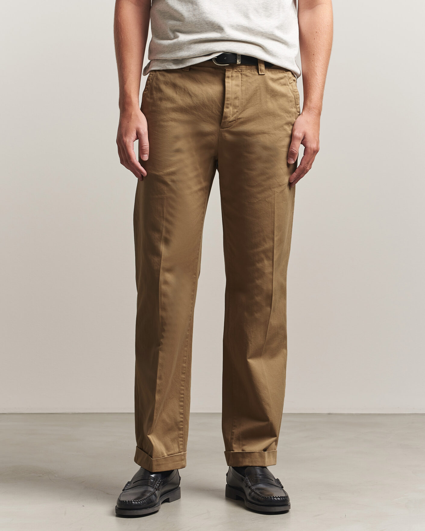 Herren | Hosen | Gant | YALE Cotton Twill Chinos Darkened Beige