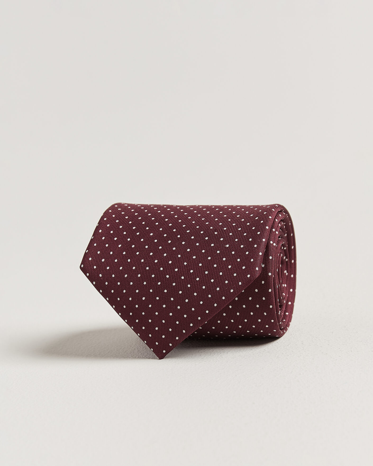 Herren | Krawatten | E. Marinella | 3-Fold Printed Silk Tie Burgundy