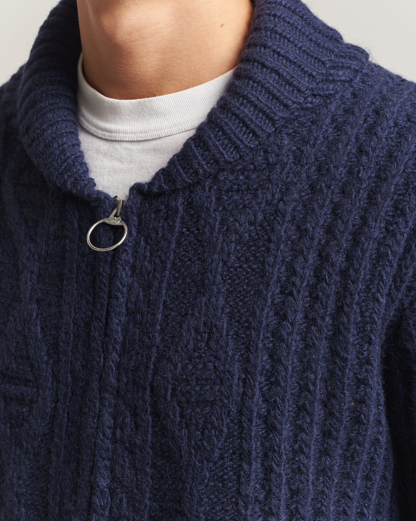 Herren | Pullover | Pendleton | Hoop Zip Cardigan Navy