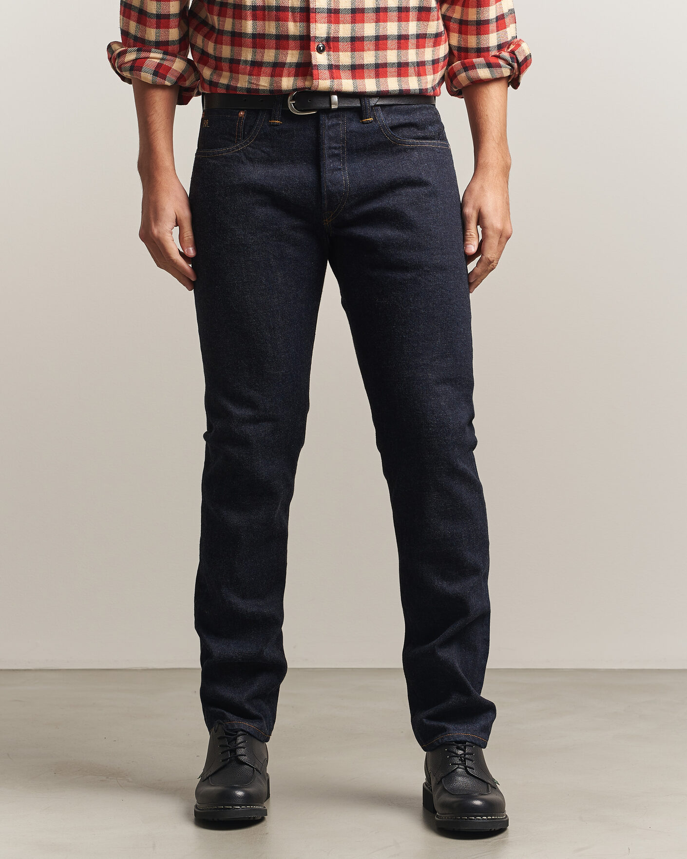 Herren | Jeans | RRL | Slim Fit Selvedge Jeans East/West Rinse