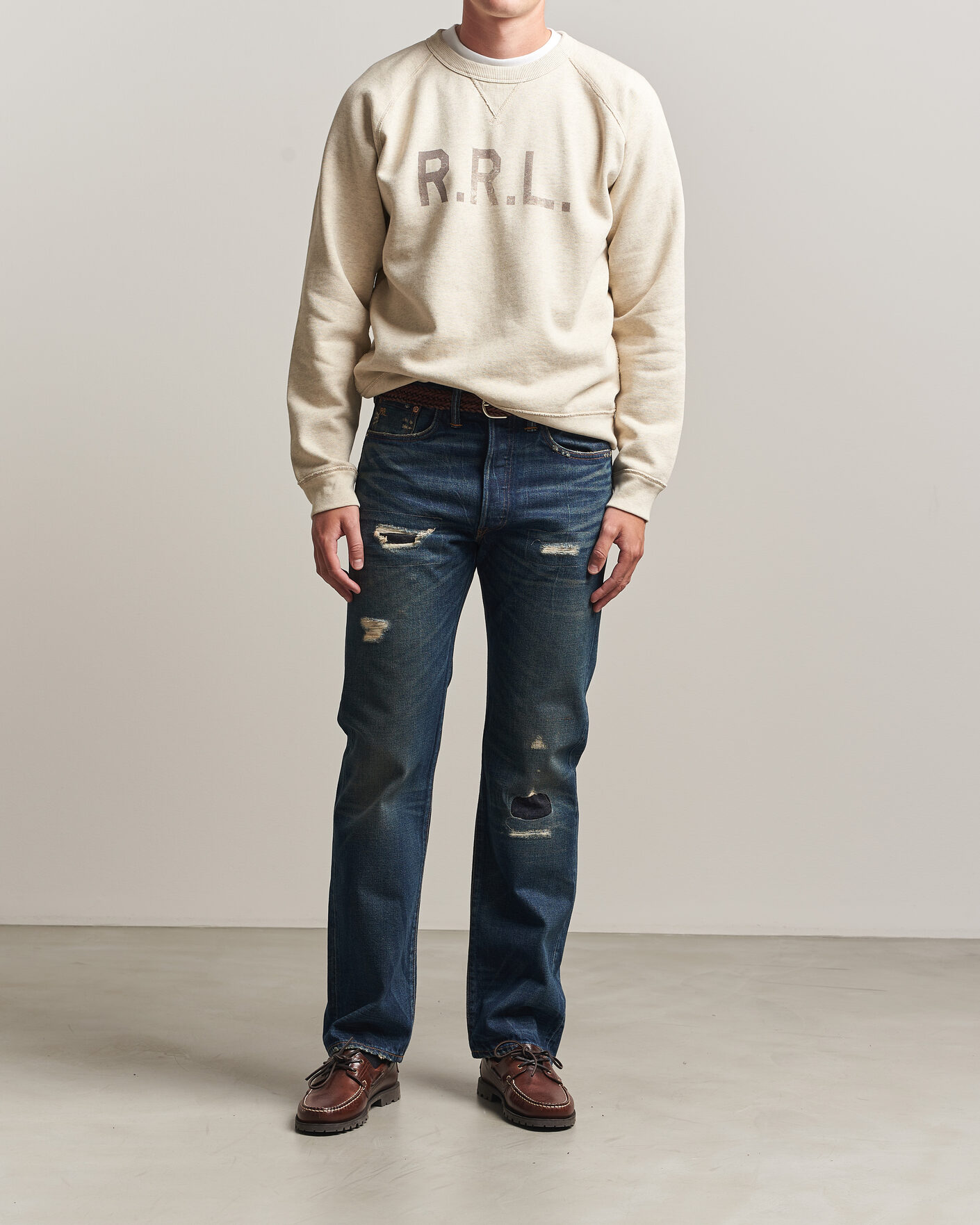 Herren | Jeans | RRL | Straight Leg Selvedge Jeans Hawley Wash
