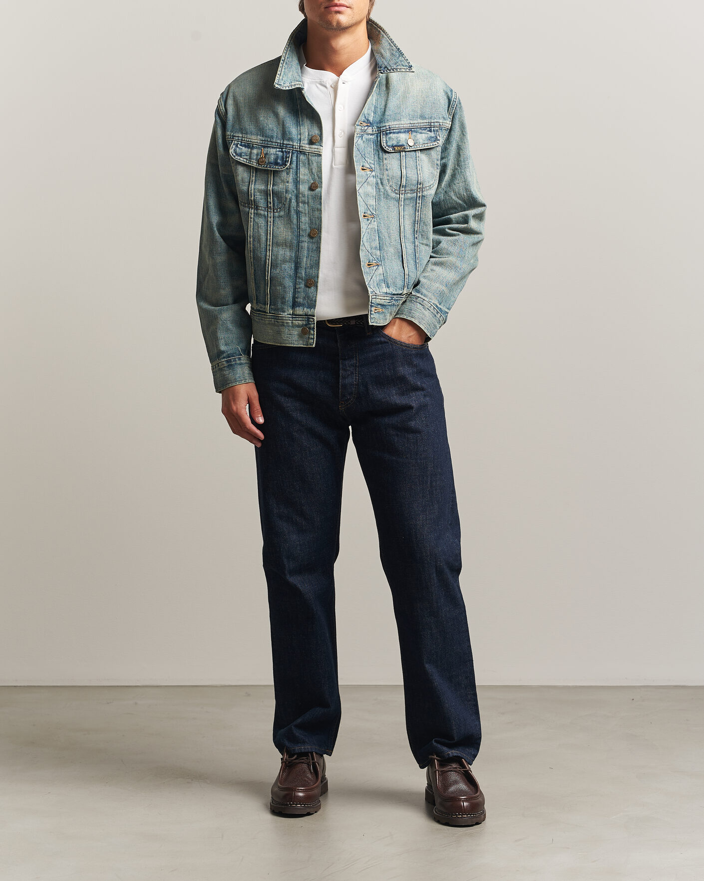 Herren | Jacken | RRL | Lot 271 Denim Jacket Leeland Wash