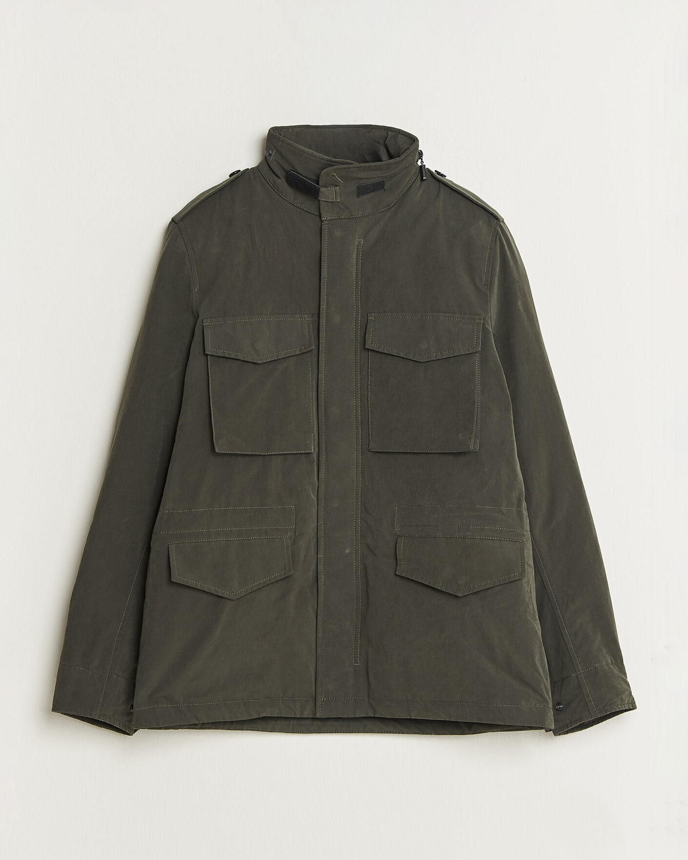 Herren | Jacken | Aspesi | Lined Cotton Field Jacket Grey