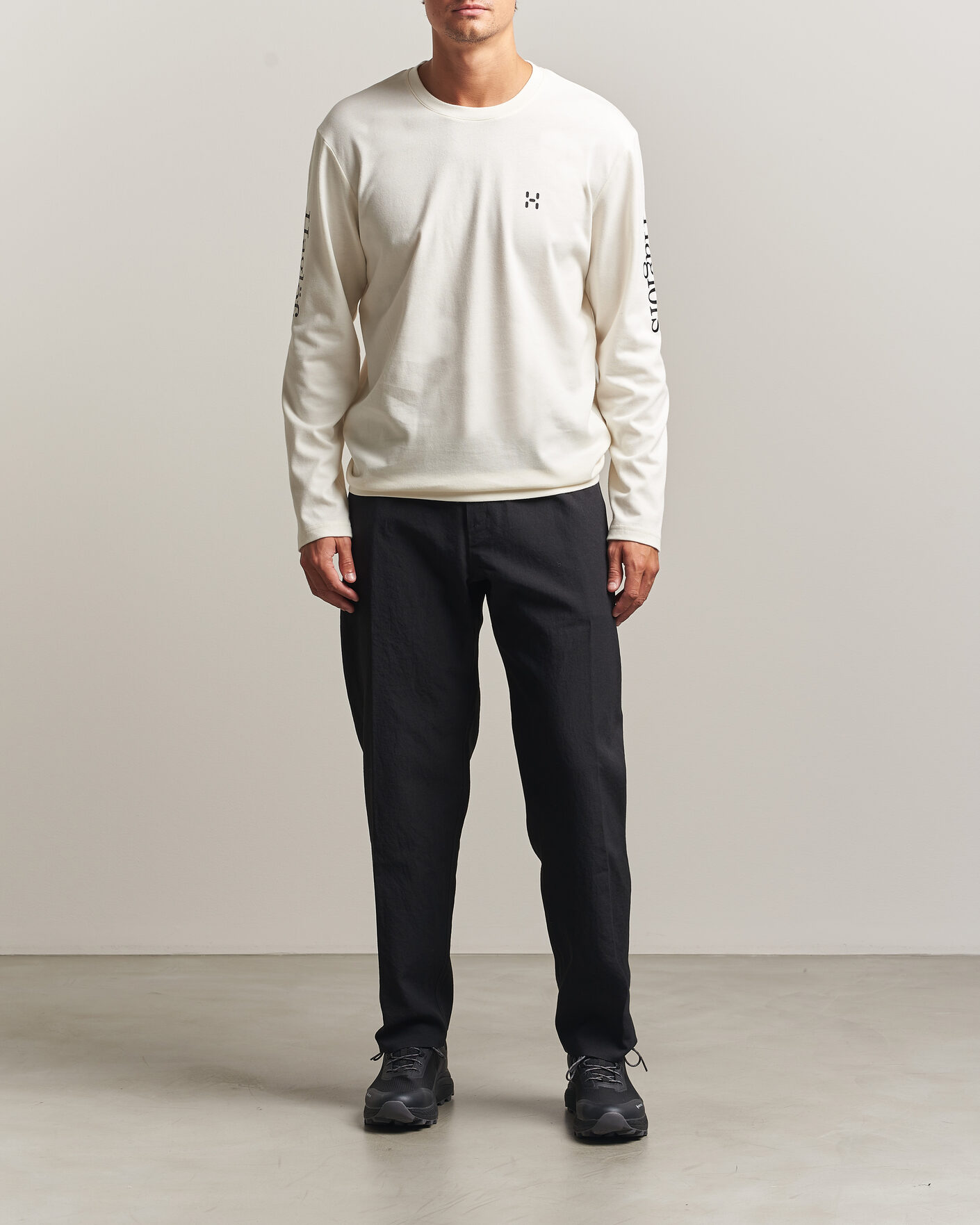 Herren | T-Shirts | Haglöfs | Long Sleeve T-Shirt Soft White
