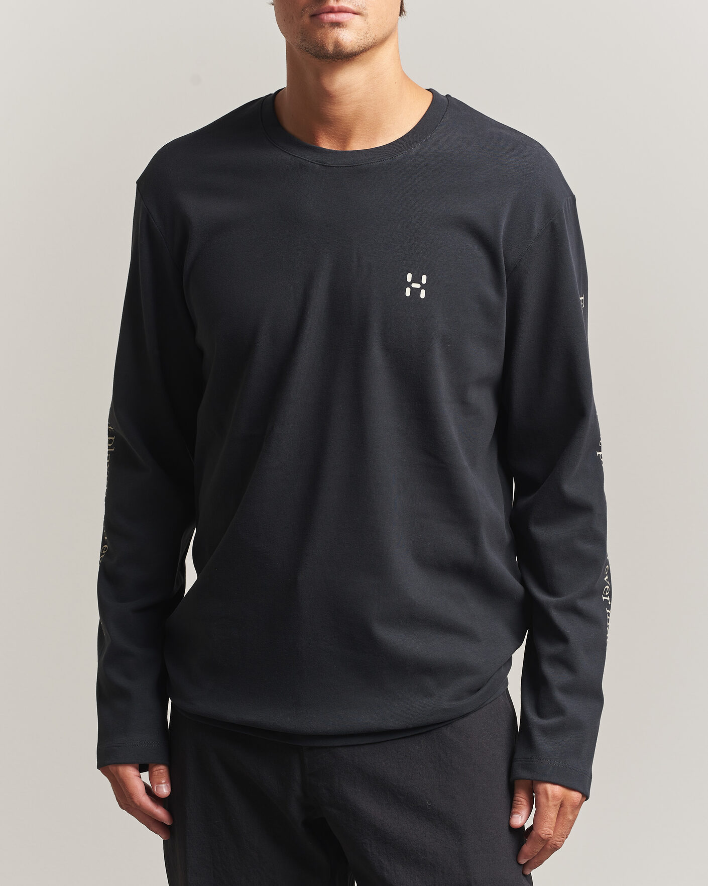 Herren | T-Shirts | Haglöfs | Long Sleeve T-Shirt True Black