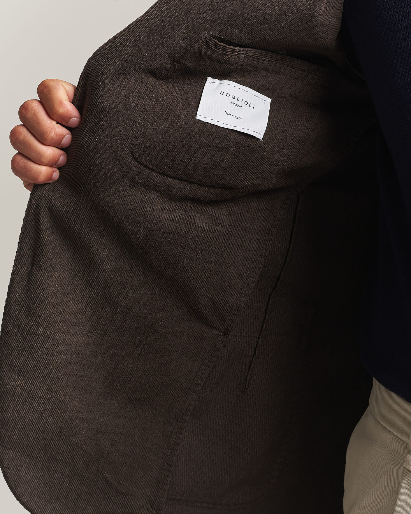 Herren | Sakkos | Boglioli | K Jacket Corduroy Blazer Dark Brown