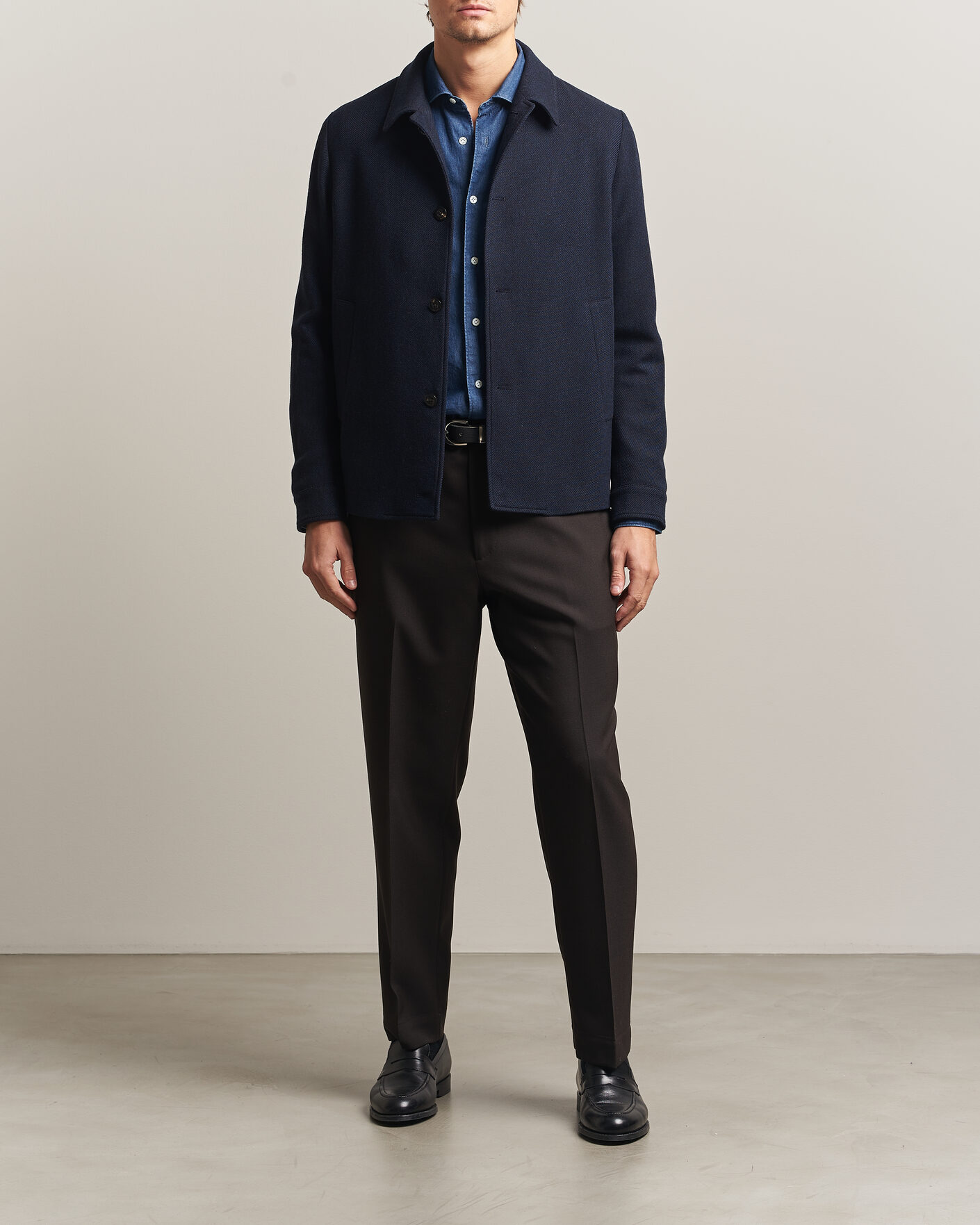 Herren | Jacken | Boglioli | Wool/Cashmere Solferino Jacket Navy