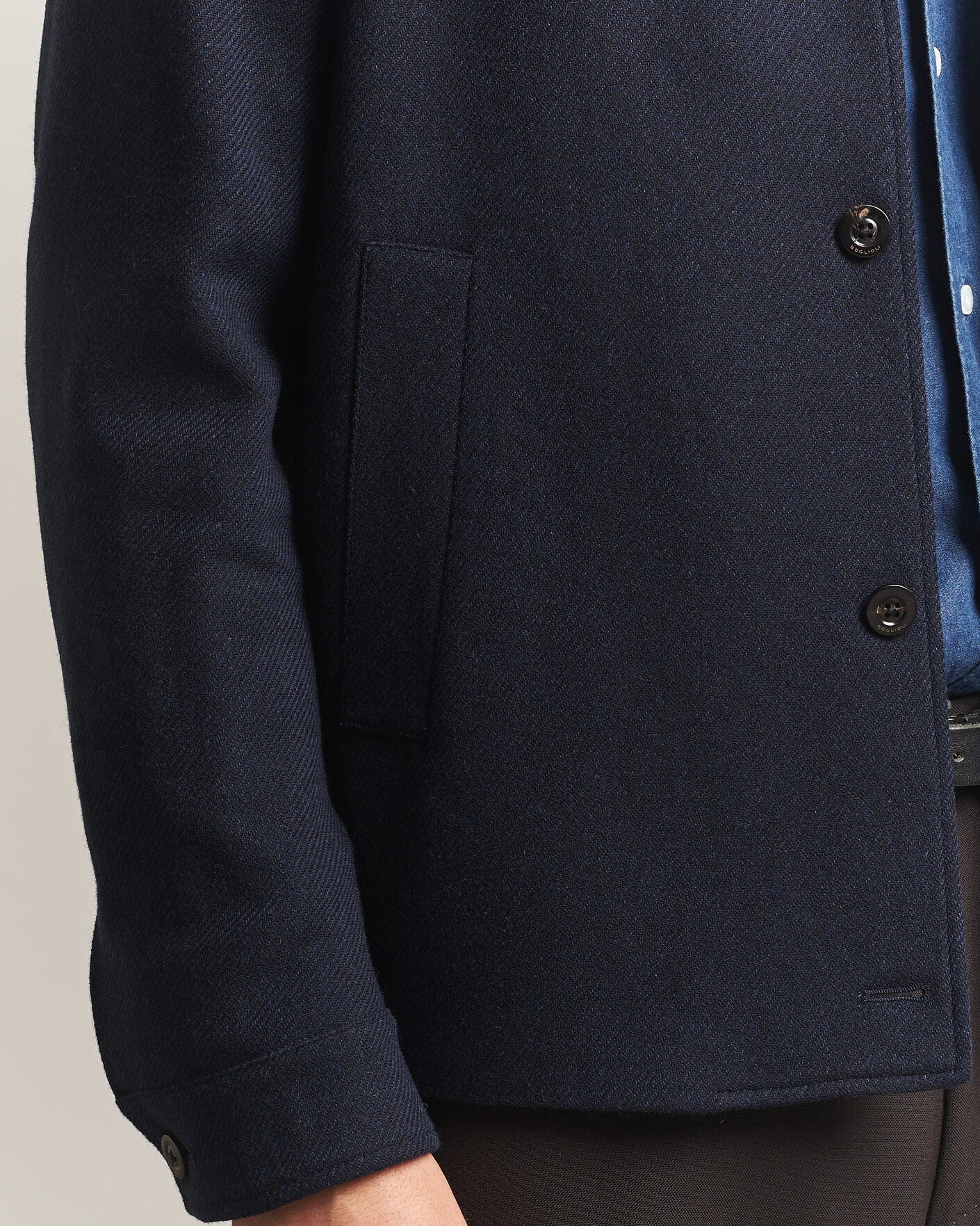 Herren | Jacken | Boglioli | Wool/Cashmere Solferino Jacket Navy