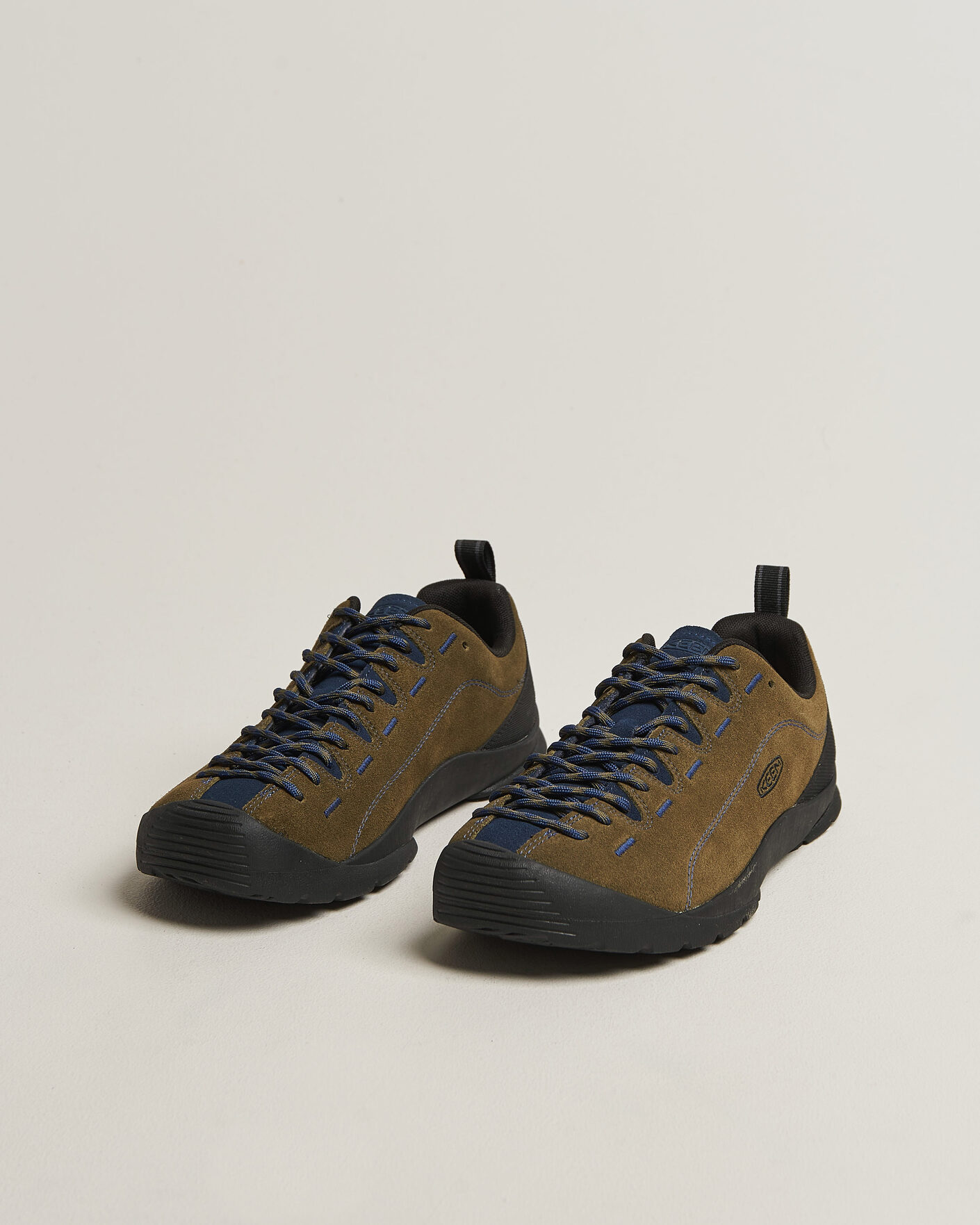 Herren | Trail Sneaker | KEEN | Jasper Suede Sneaker Dark Olive