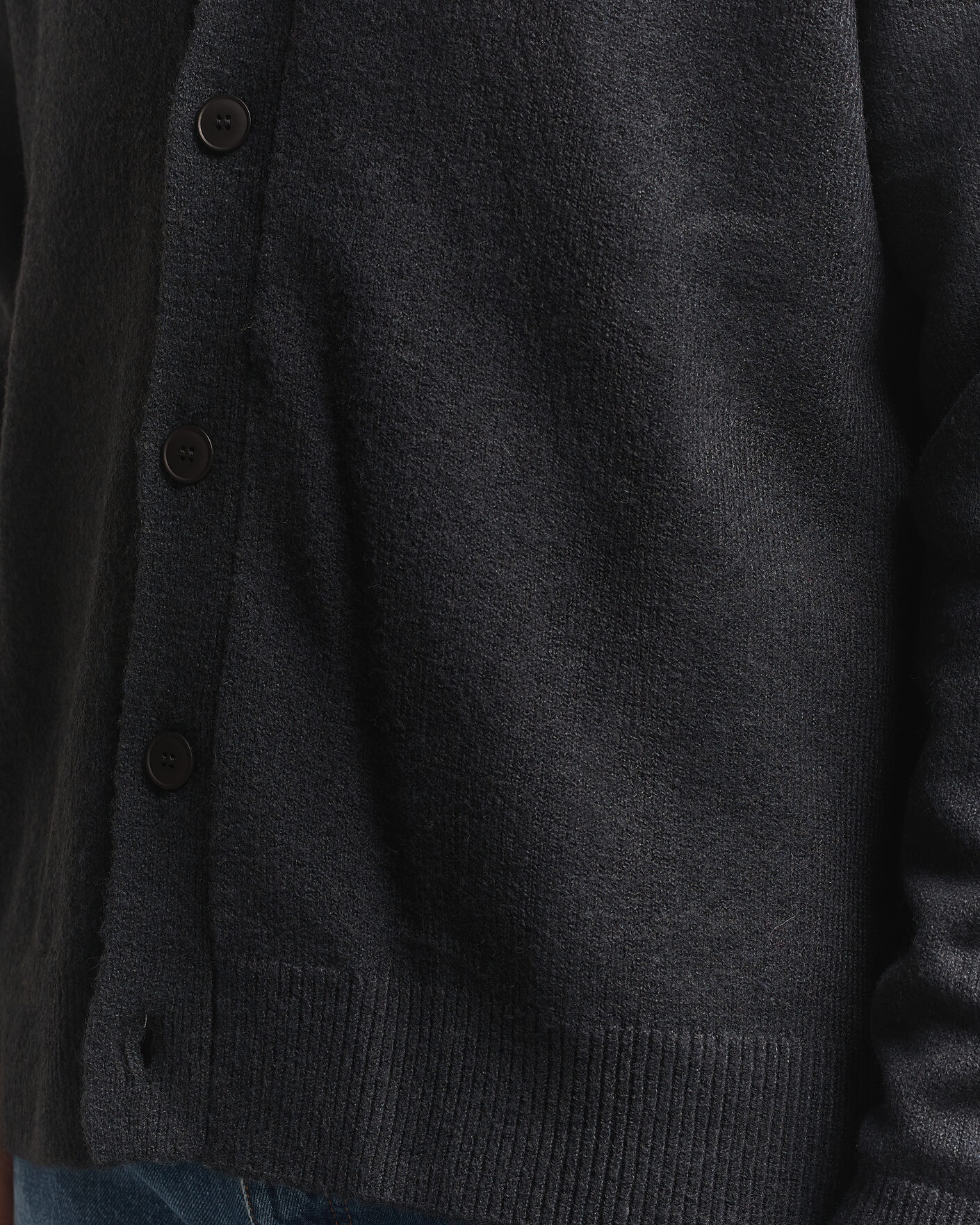 Herren | Pullover | KnowledgeCotton Apparel | Knitted Cardigan Black