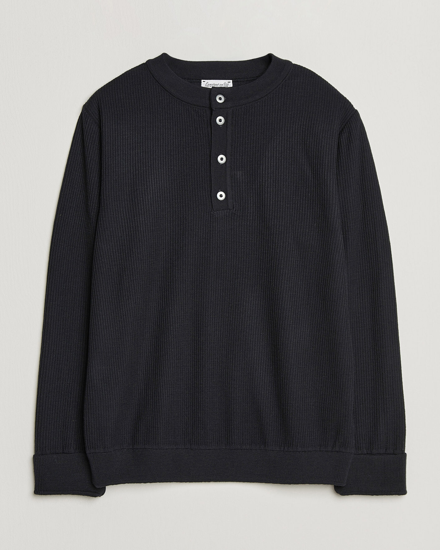 Herren | Pullover | S.N.S. Herning | Stamina Rib Henley Navy Blue