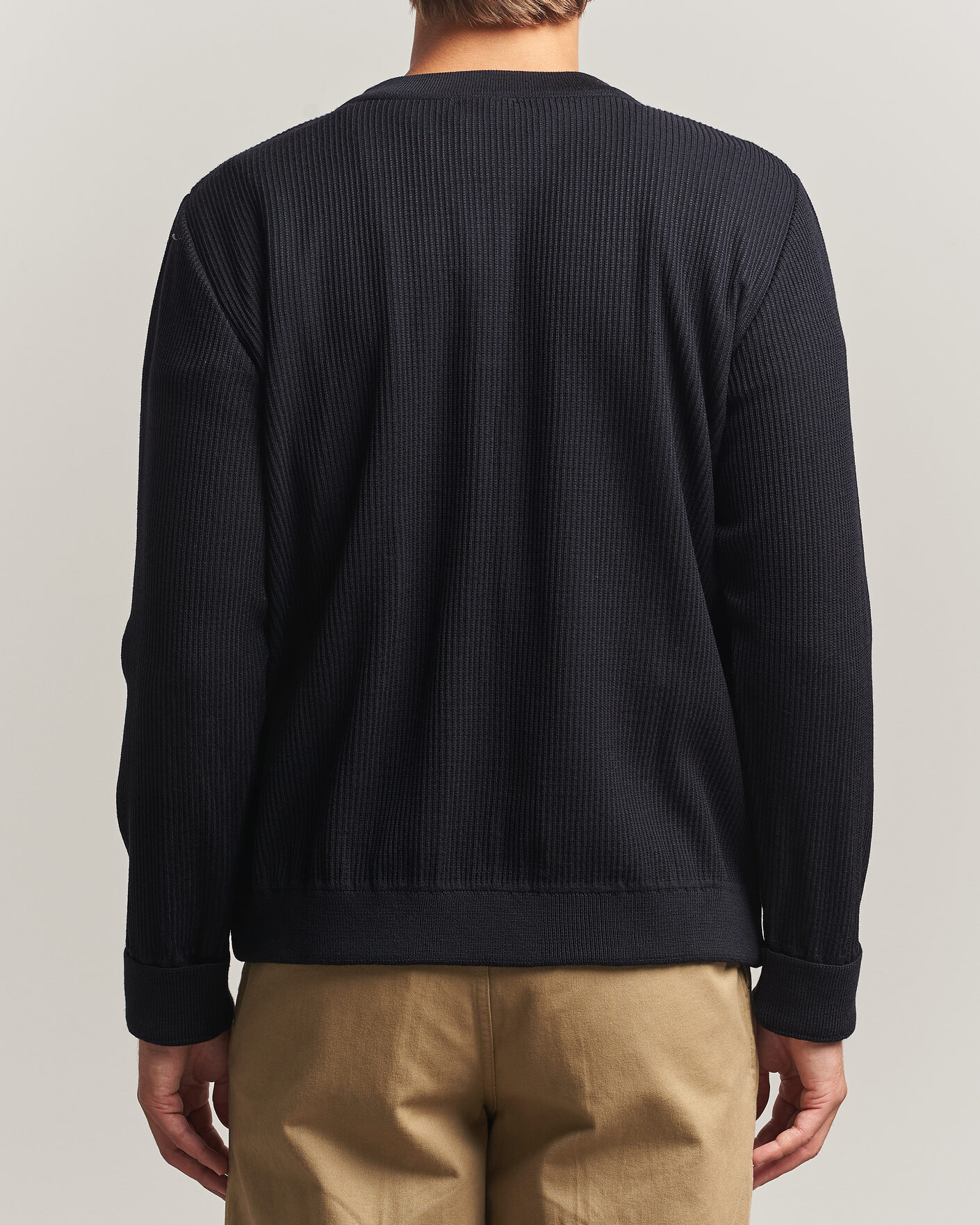 Herren | Pullover | S.N.S. Herning | Stamina Rib Henley Navy Blue