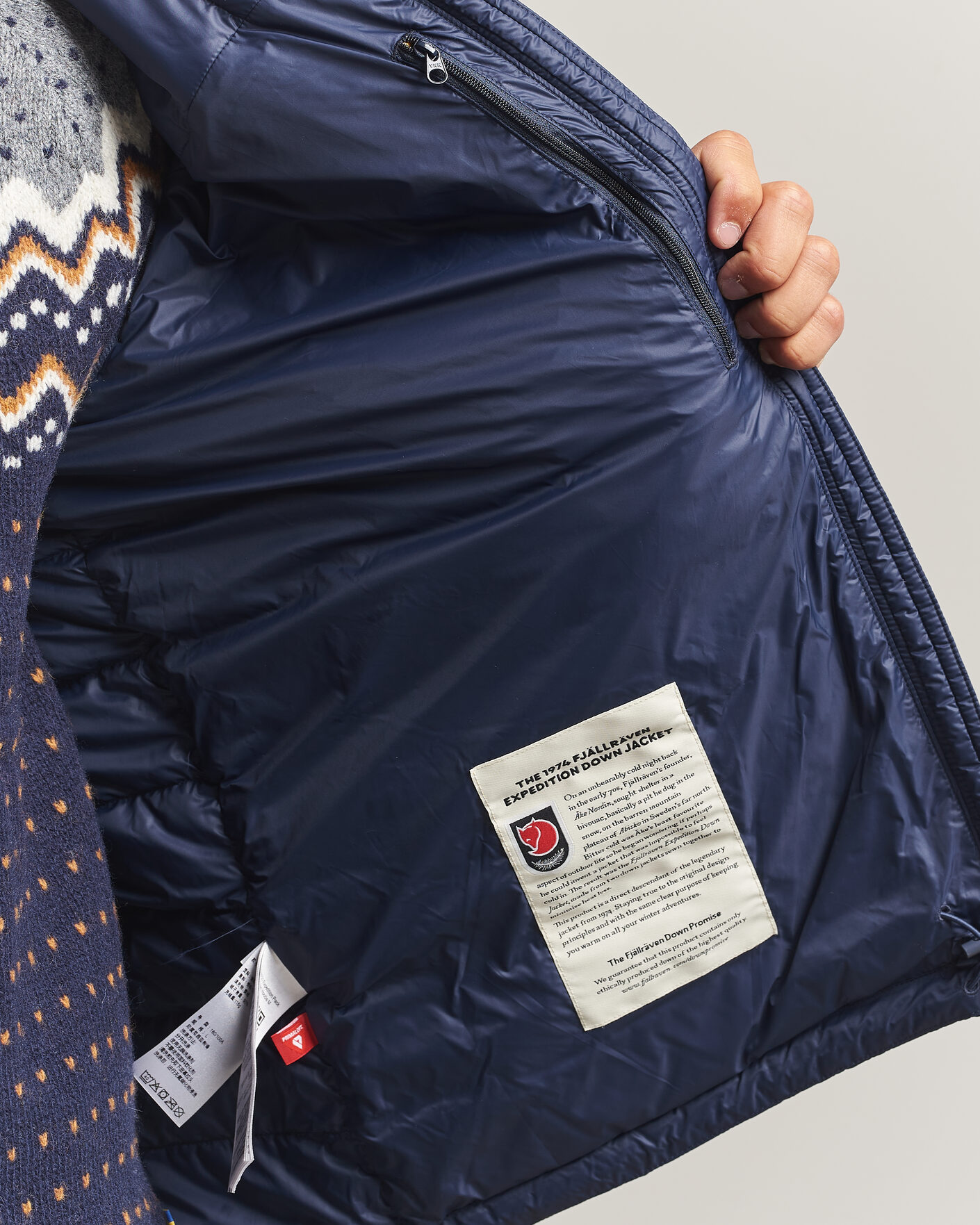 Herren | Jacken | Fjällräven | Expedition Pack Down Hoodie Navy