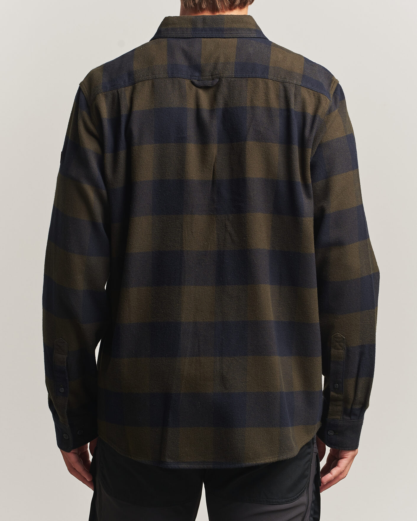 Herren | Hemden | Fjällräven | Övik Heavy Flannel Shirt Deep Forest