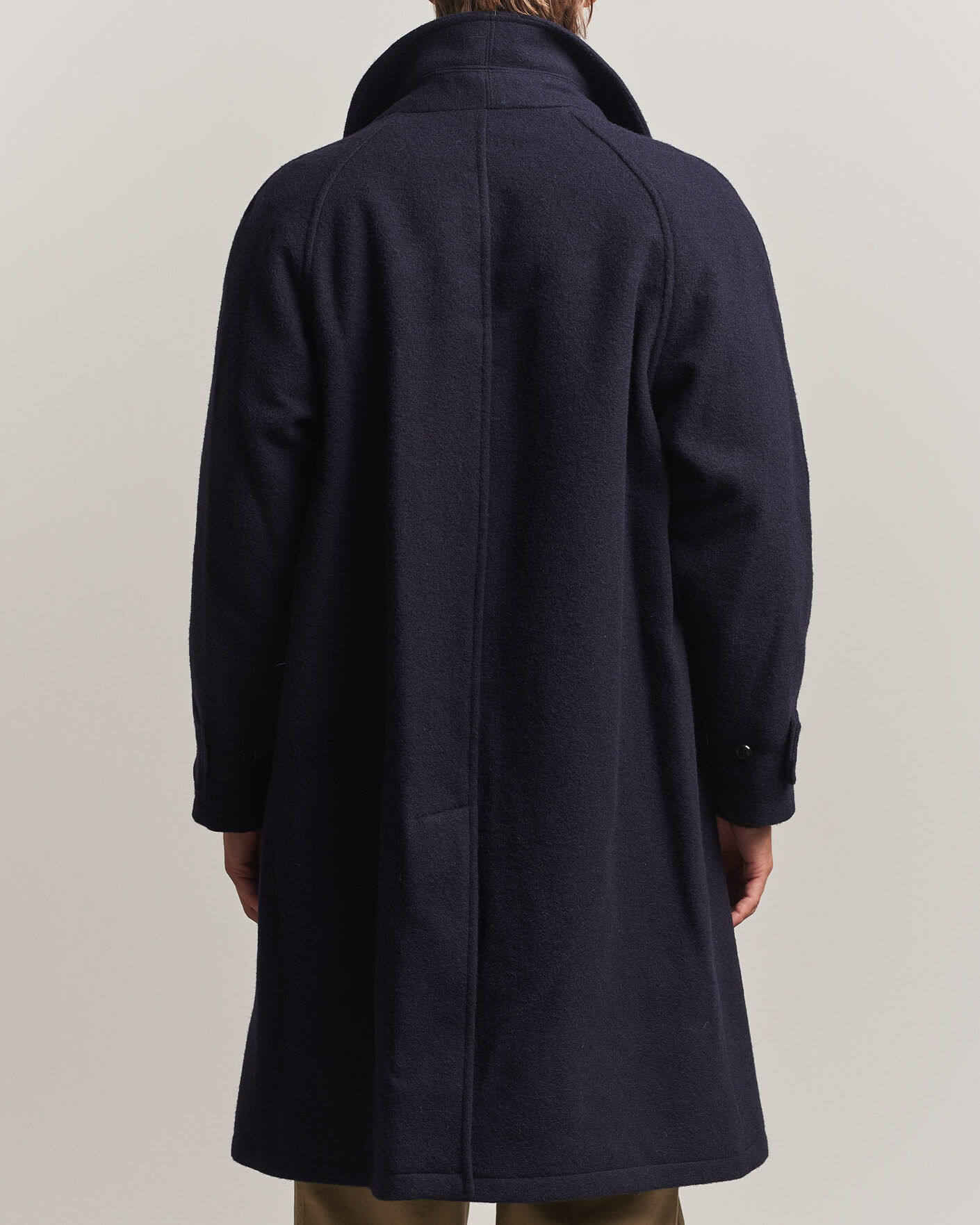 Herren | Jacken | Gloverall | Hynes Wool Coat Navy