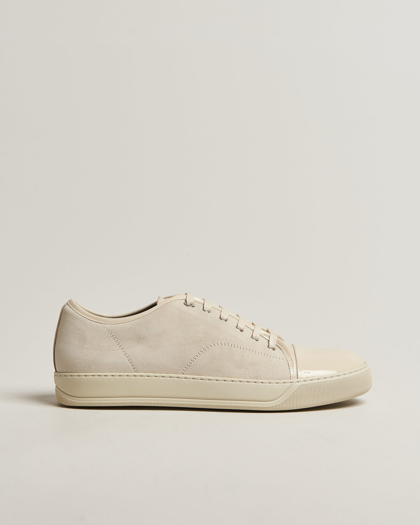Herren | Sneaker | Lanvin | DBB1 Patent Cap Toe Sneaker Light Beige