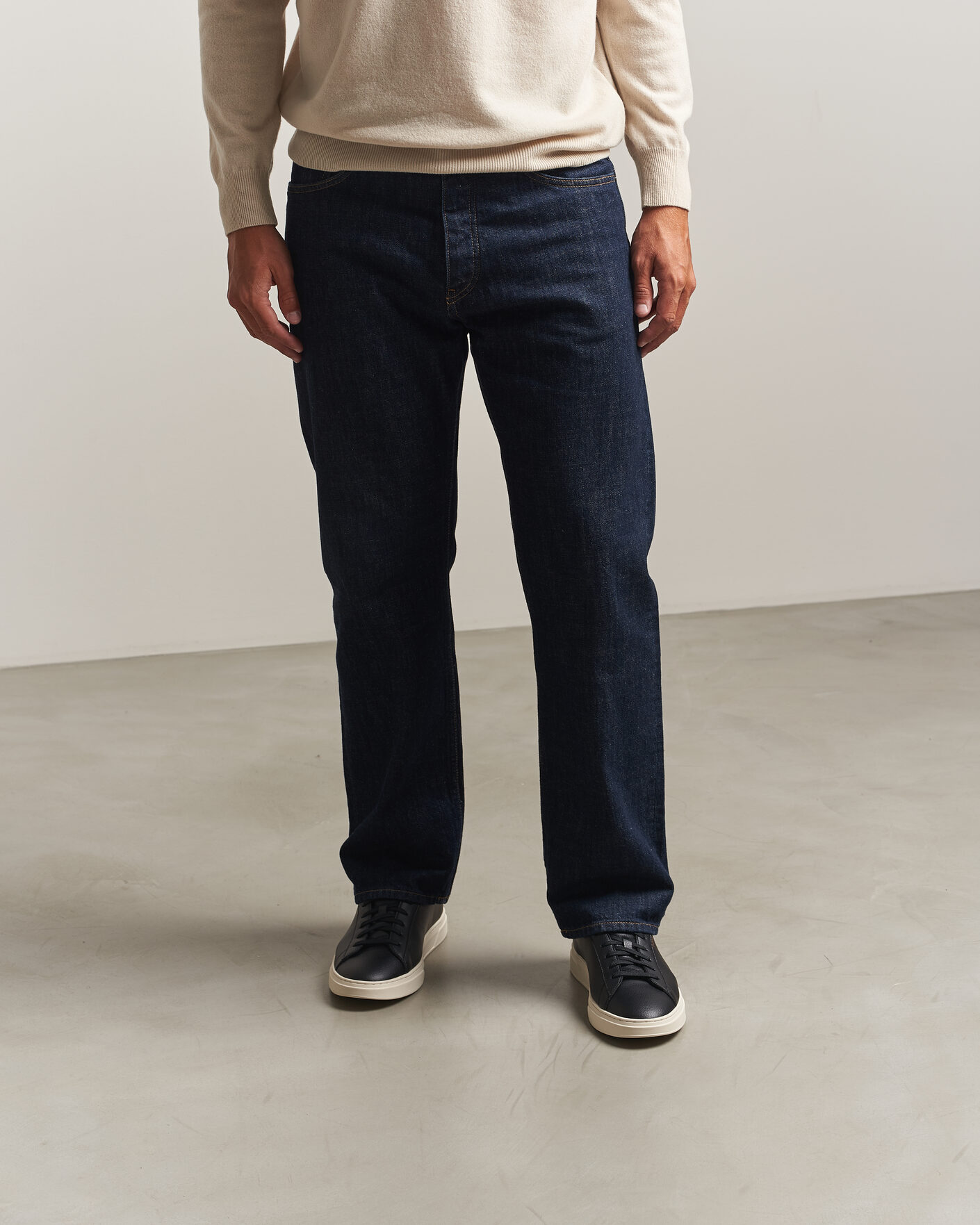 Herren | Sneaker | BOSS BLACK | Kieran Grained Leather Sneaker Black