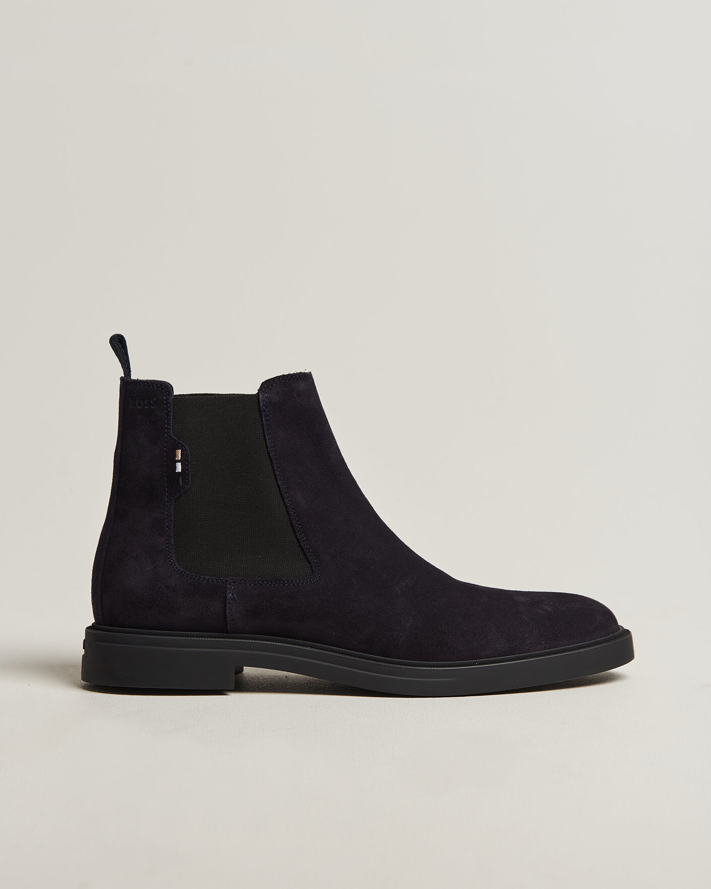 Herren | Boots | BOSS BLACK | Calev Suede Chelsea Boot Dark Blue