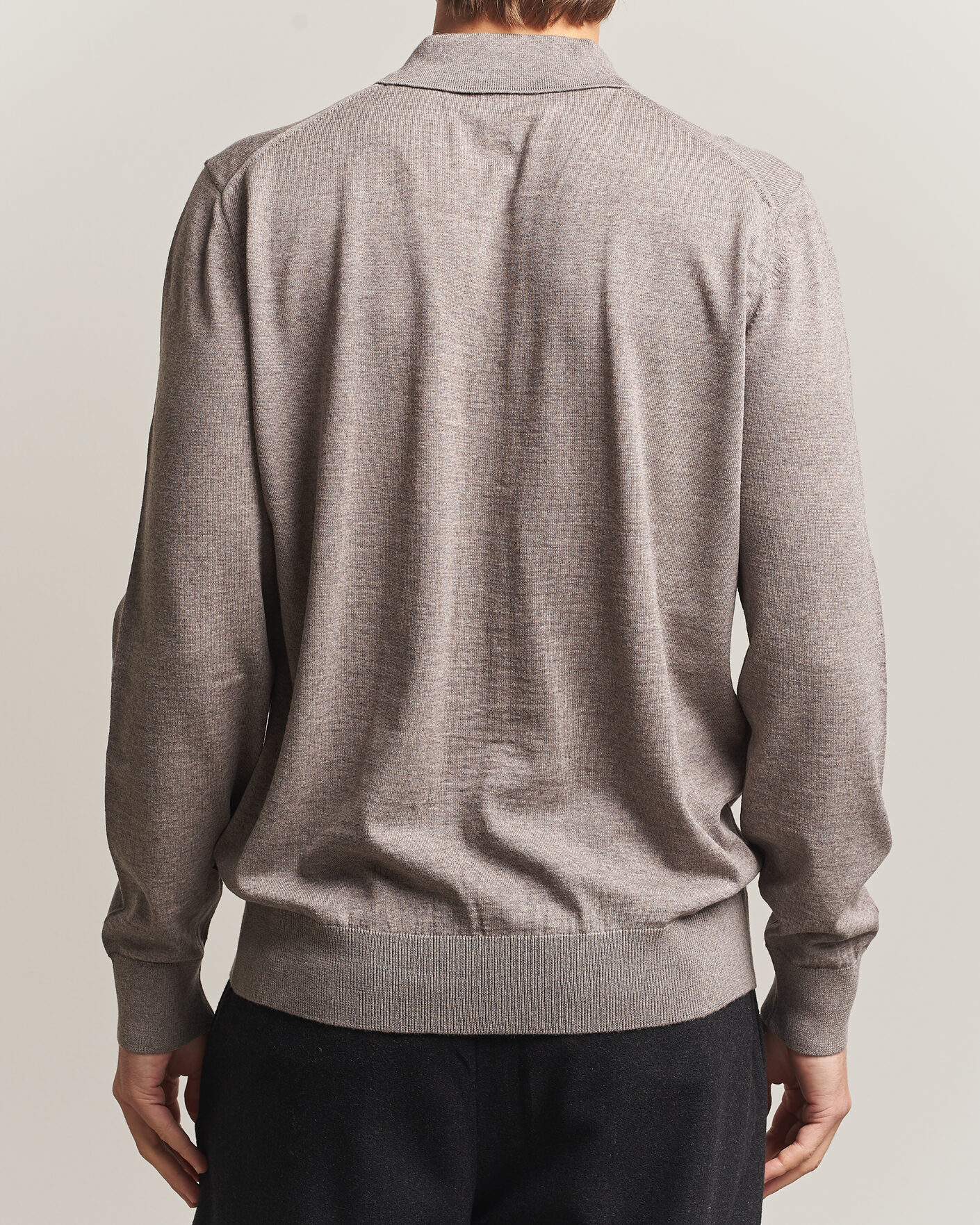 Herren | Pullover | BOSS BLACK | Helbert Merino Knitted Cardigan Open Brown