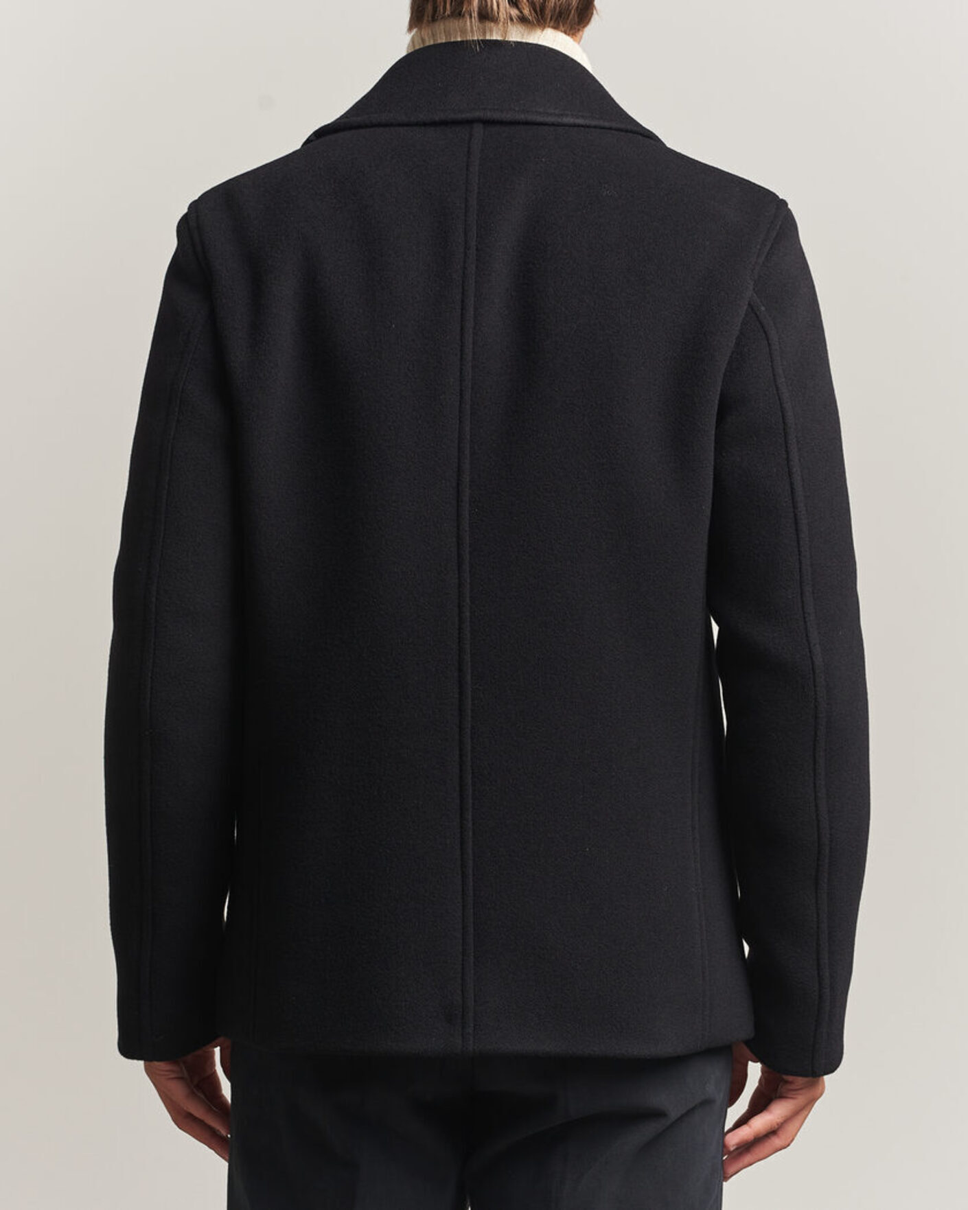 Herren | Jacken | BOSS BLACK | Hyde Wool Peacoat Black