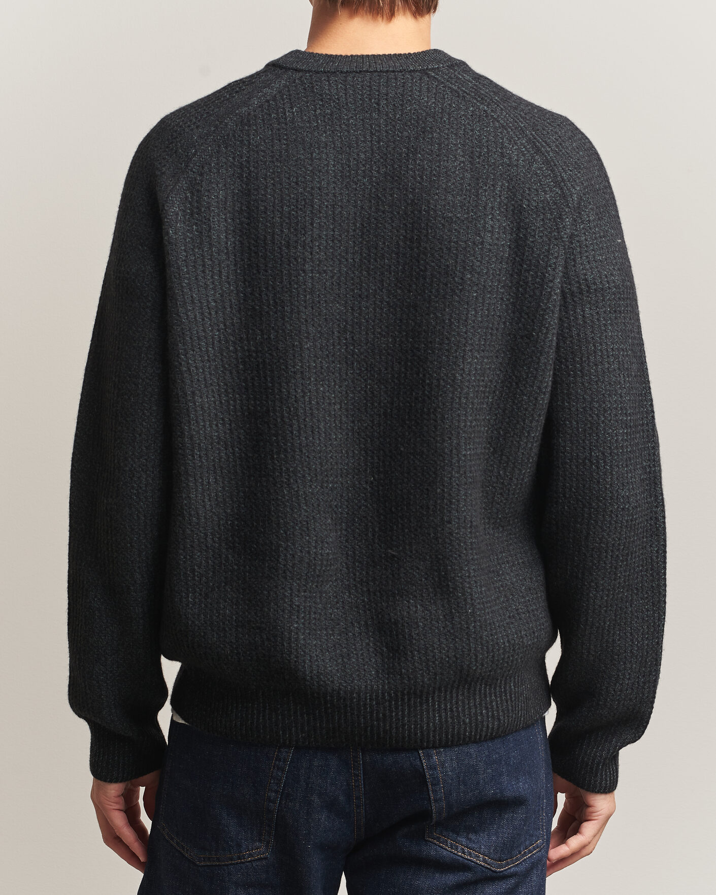 Herren | Pullover | BOSS ORANGE | Kepler Wool Knitted Sweater Black