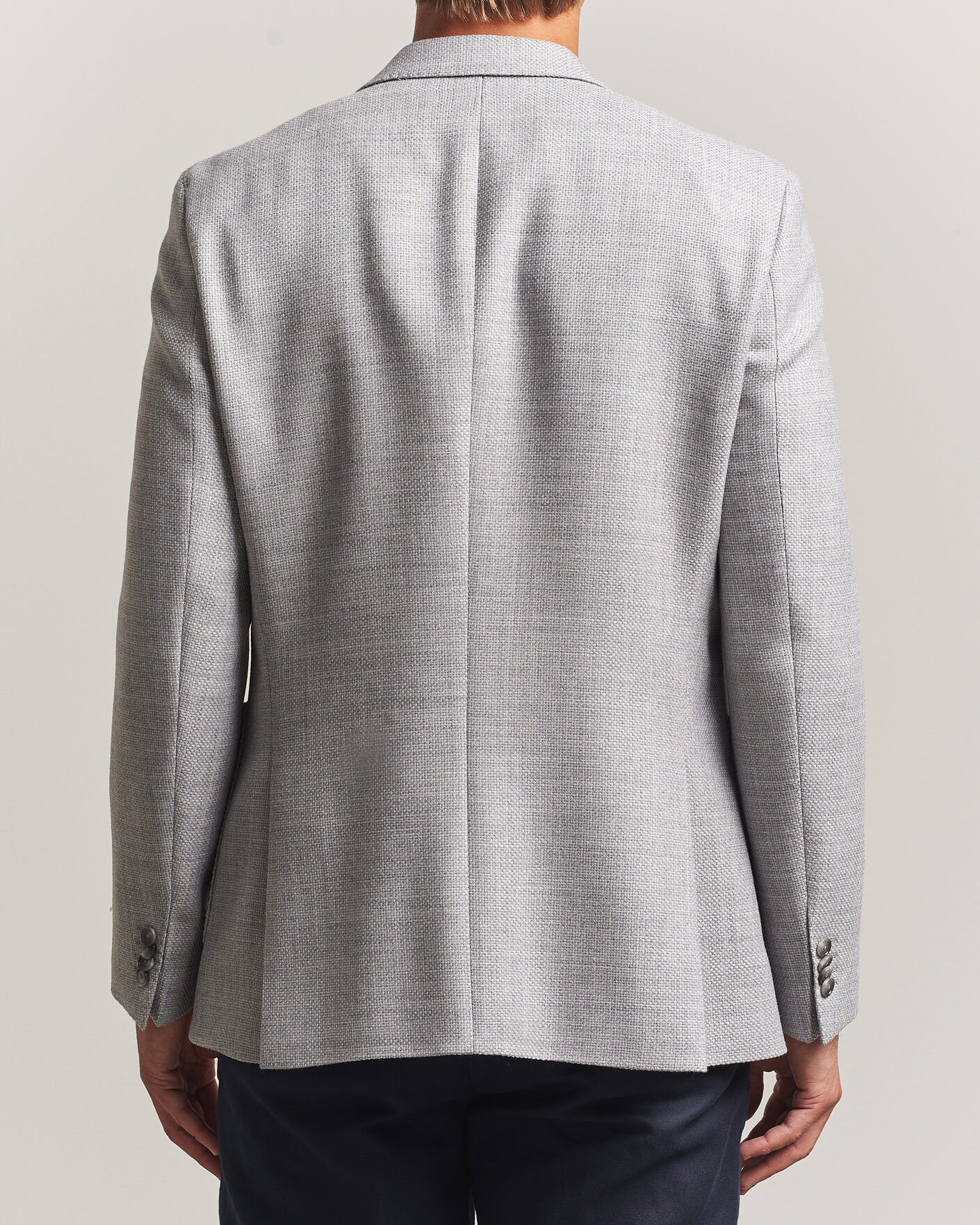 Herren | Sakkos | BOSS BLACK | Hutson Wool Patch Pocket Blazer Light Grey