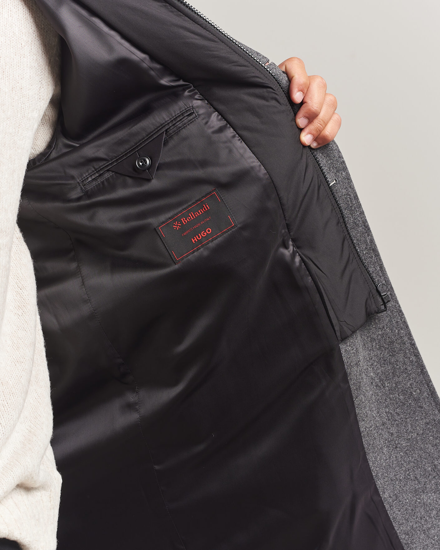 Herren | Jacken | HUGO | Milogan Bib Coat Dark Grey
