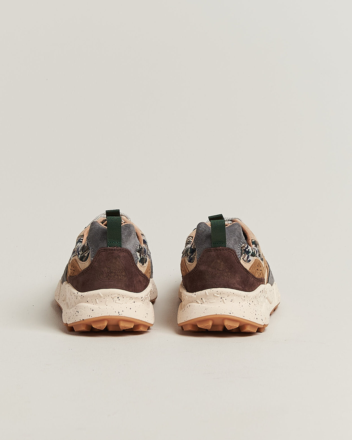 Herren | Sneaker | Flower Mountain | Yamano 3 Suede/Houndstooth Sneaker Multi