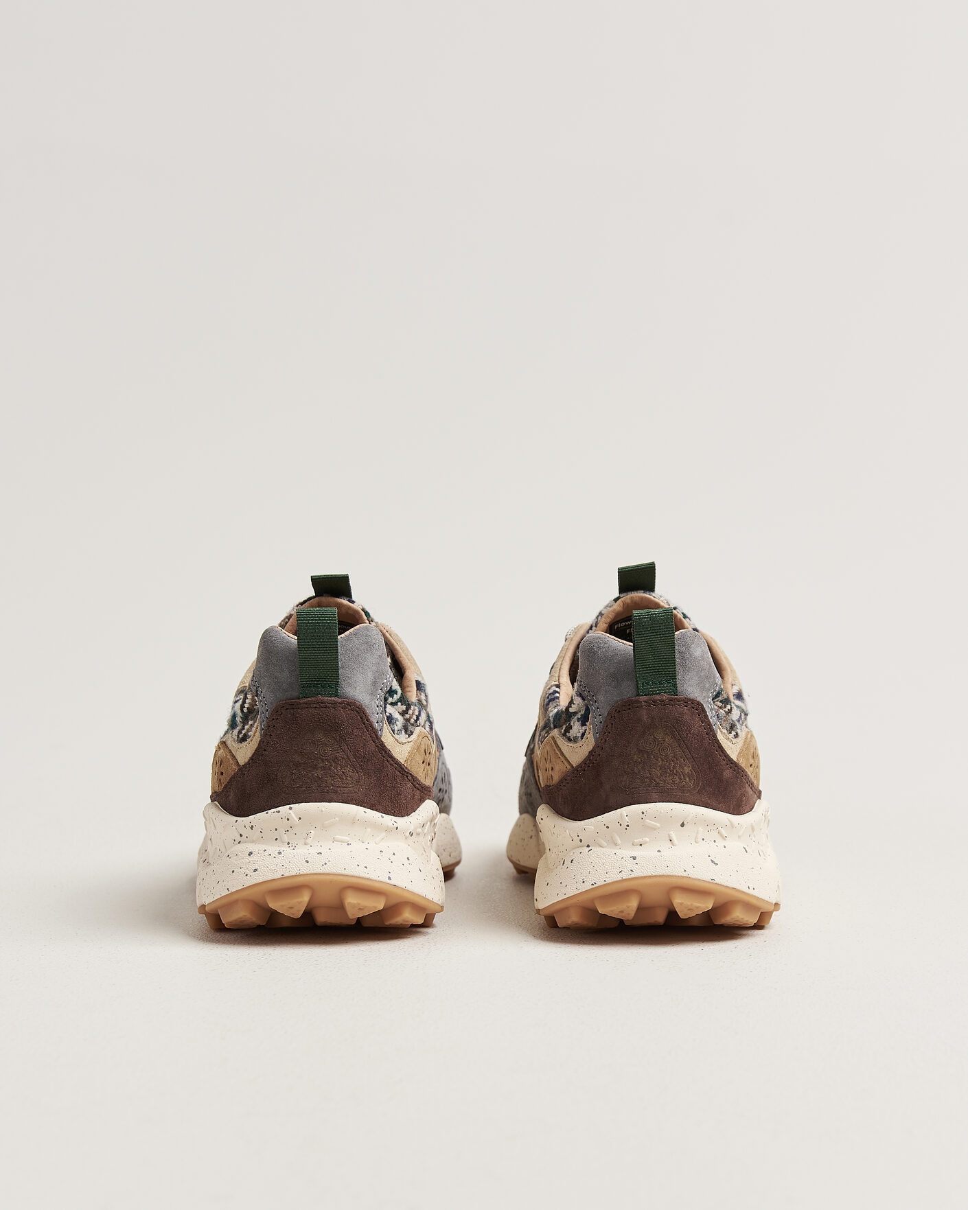 Herren | Sneaker | Flower Mountain | Yamano 3 Suede/Houndstooth Sneaker Multi
